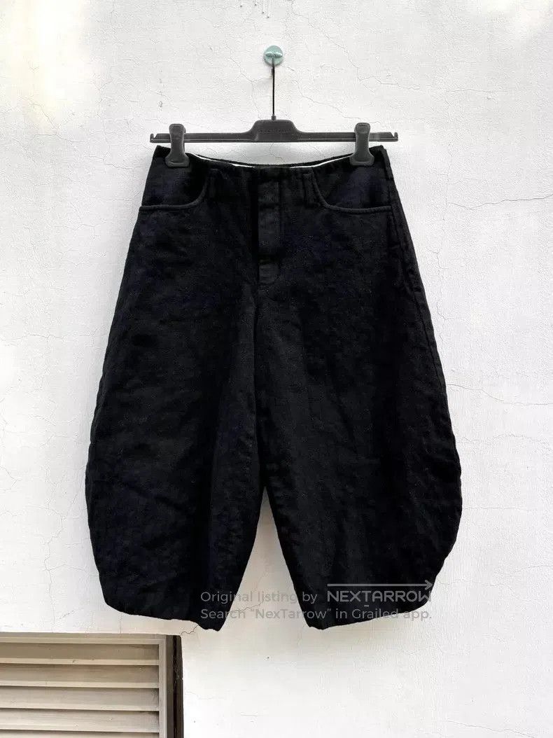 COMME des GARCONS HOMME PLUS Wool Balloon Pants.