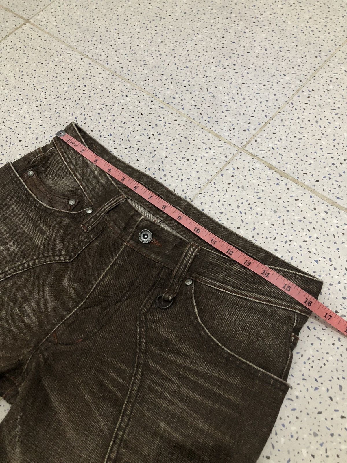 Japanese Brand × Le Grande Bleu (L.G.B.) THRASHED💥 Nicole Club For Men Washed Denim Size US 32 / EU 48 - 15 Thumbnail