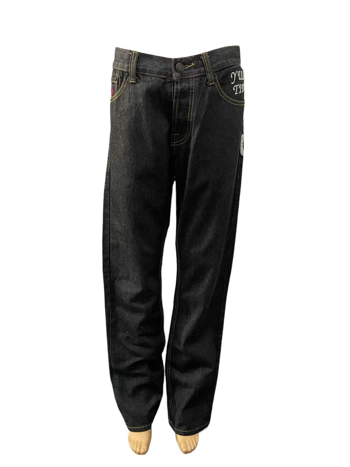 Hysteric Glamour × Japanese Brand × Maharishi Y2k Yuletide Japan Yakuza Tattoo Raw Jeans Size US 32 / EU 48 - 4 Thumbnail