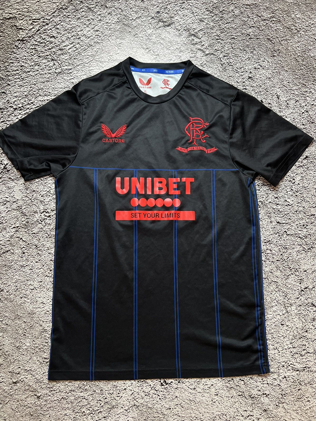 Castore 2022 Glasgow Rangers 150 year’s anniversary castore jersey Size US S / EU 44-46 / 1 - 1 Thumbnail