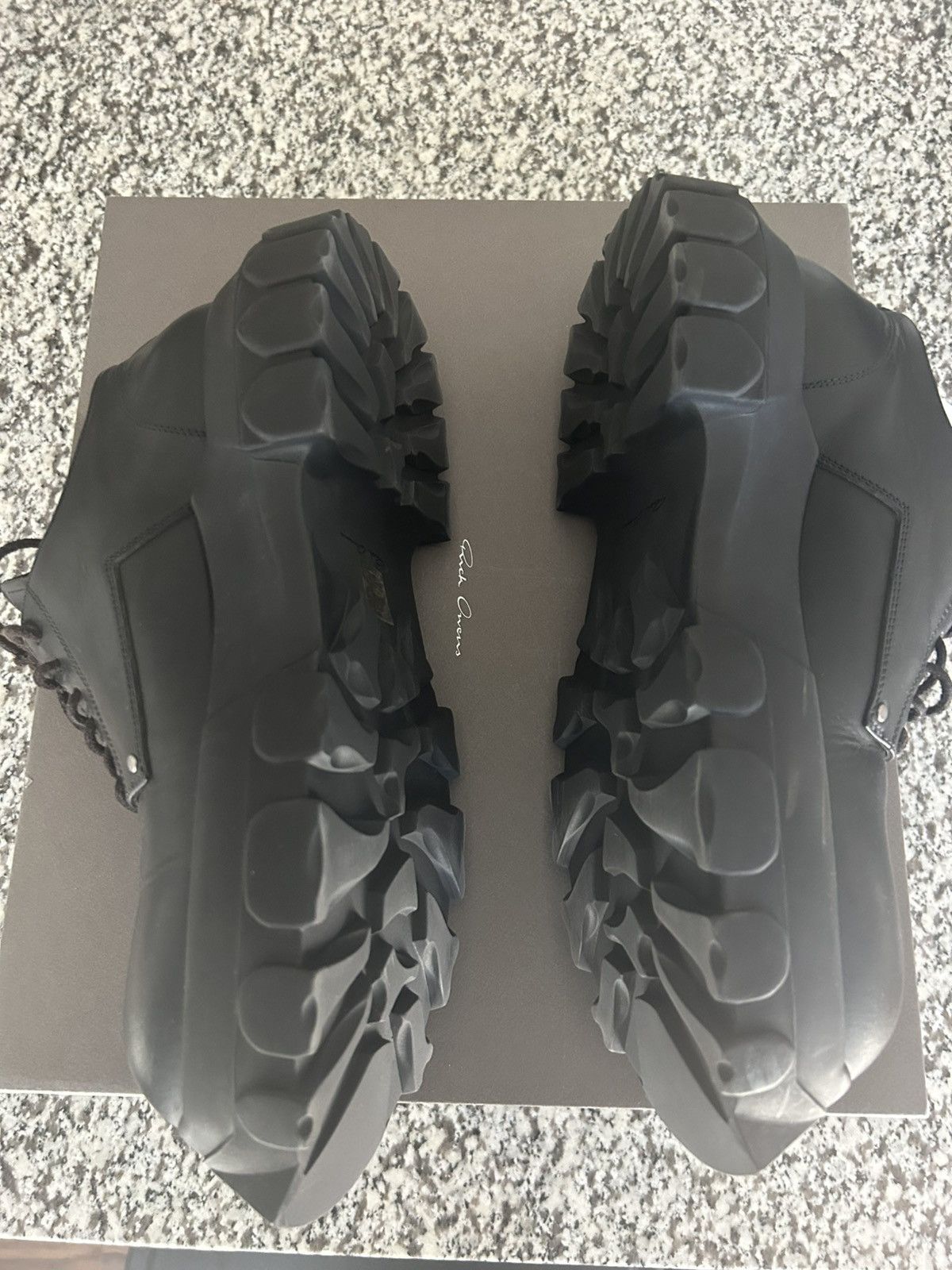 Rick Owens RICK OWENS LACEUP BOZO TRACTOR DERBY Size US 10 / EU 43 - 6 Thumbnail