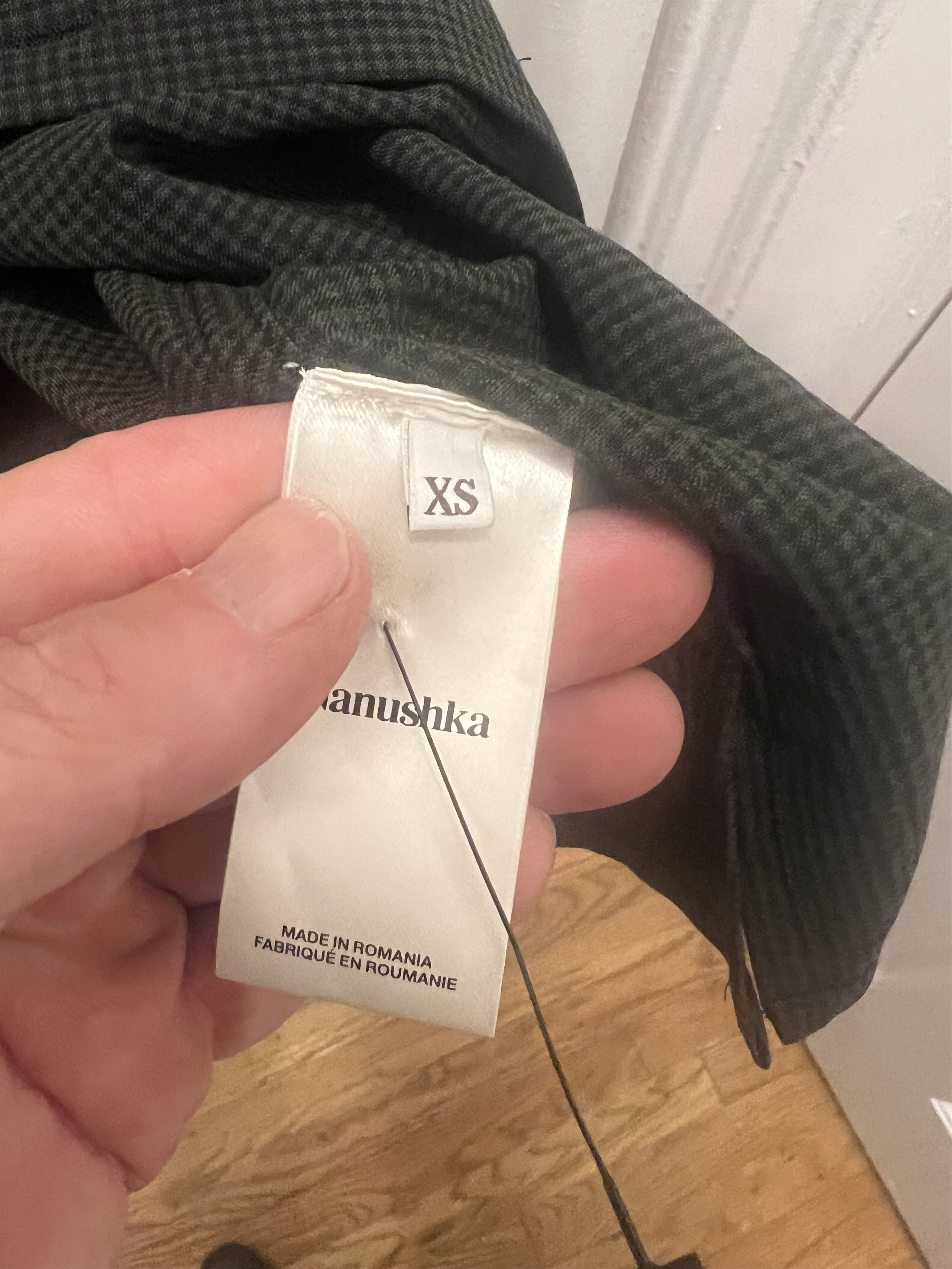Nanushka NWT $410 Stretch Wool Button Up Size US L / EU 52-54 / 3 - 5 Thumbnail