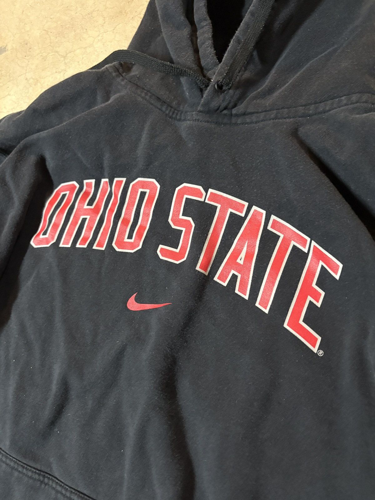 Nike Nike Y2K Ohio State Buckeyes Faded Black Hoodie Size XXL Size US XXL / EU 58 / 5 - 2 Thumbnail