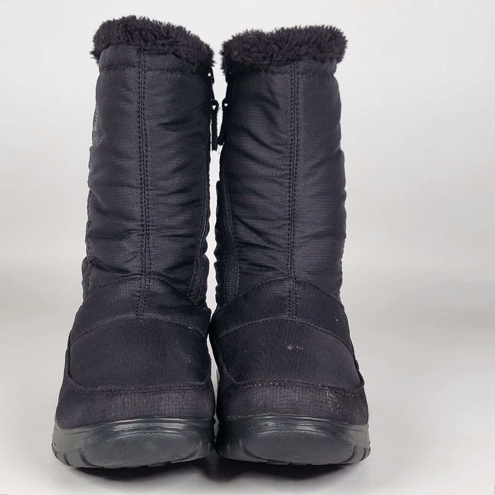 Vintage Kamik Boots Women Waterproof Thinsulate Insulated Side Zip Mid Calf Black 7 Winter Waterproof Boots Womens Size US 7 / IT 37 - 2 Thumbnail