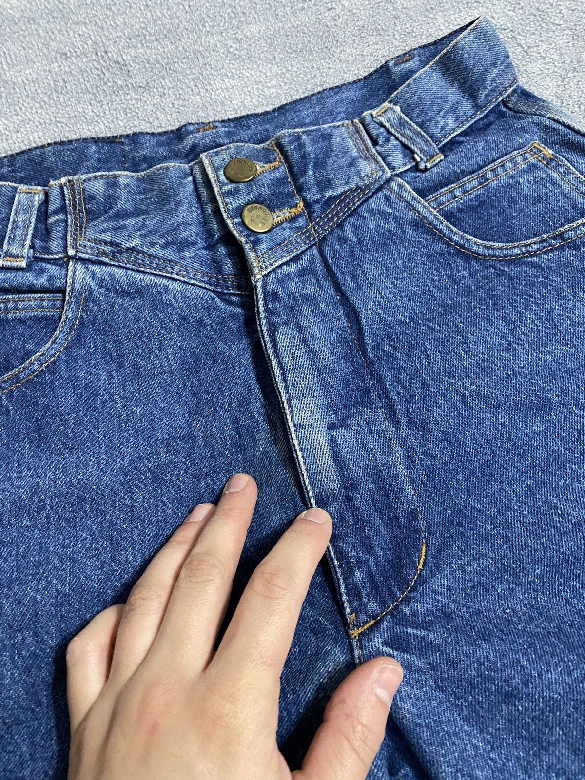 Fiorucci Vintage 90s Fiorucci Jeans High Rise Tapered denim Size US 31 - 9 Thumbnail