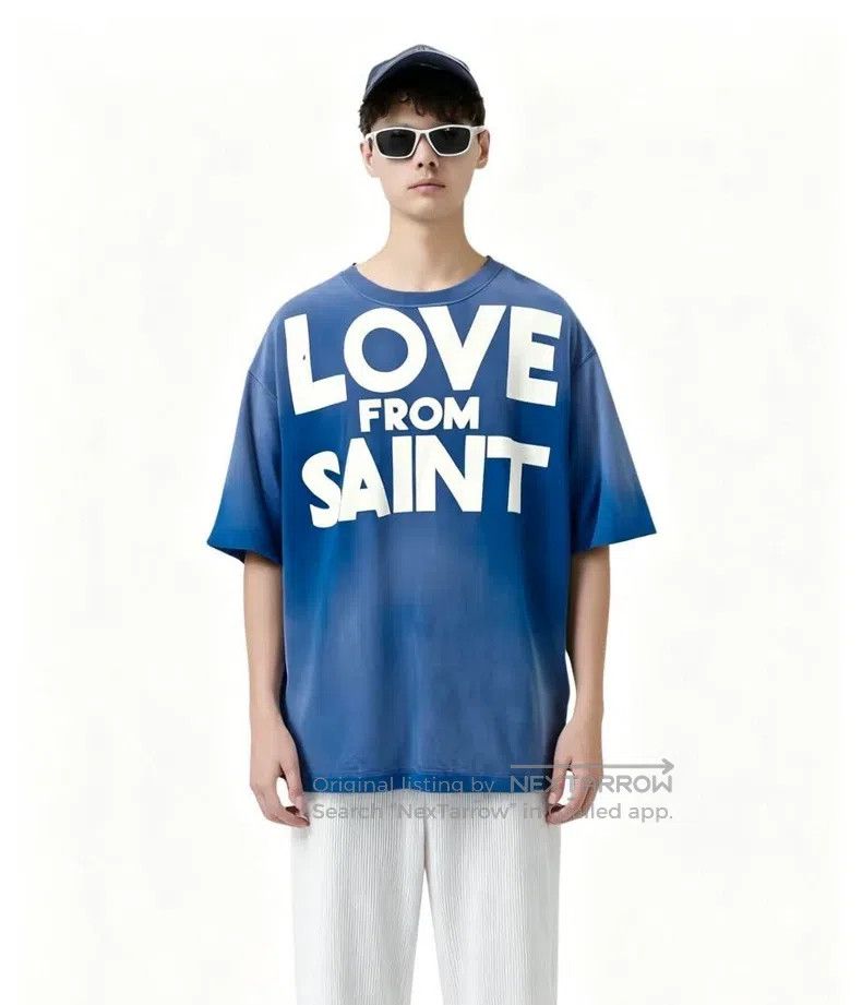 Saint Michael Saint Michael Distressed street short-sleeve shirts Size US L / EU 52-54 / 3 - 2 Thumbnail