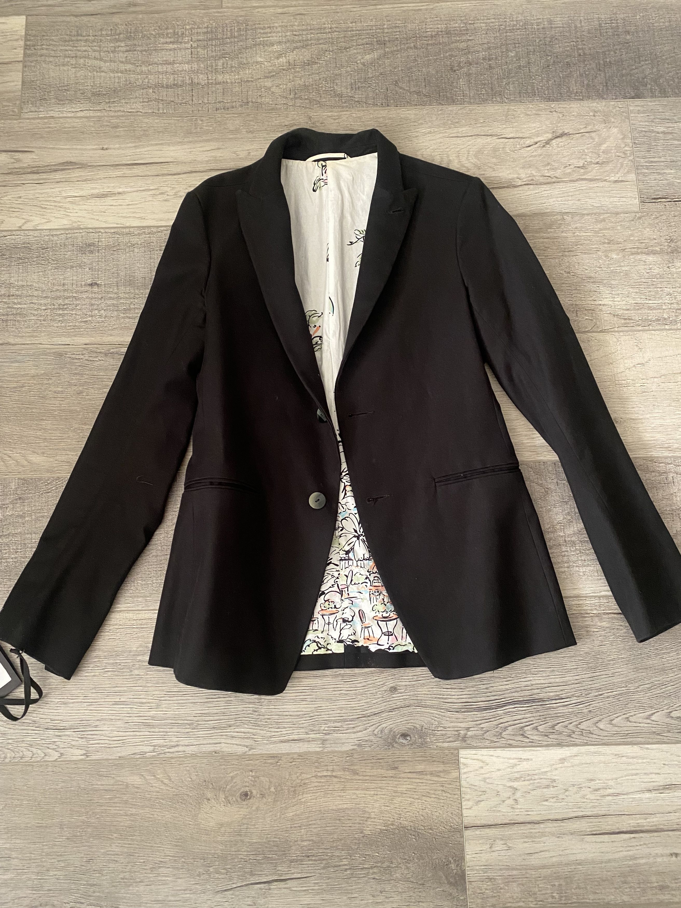 Zam Barrett Cotton Double Vent Blazer Size 46S - 1 Thumbnail