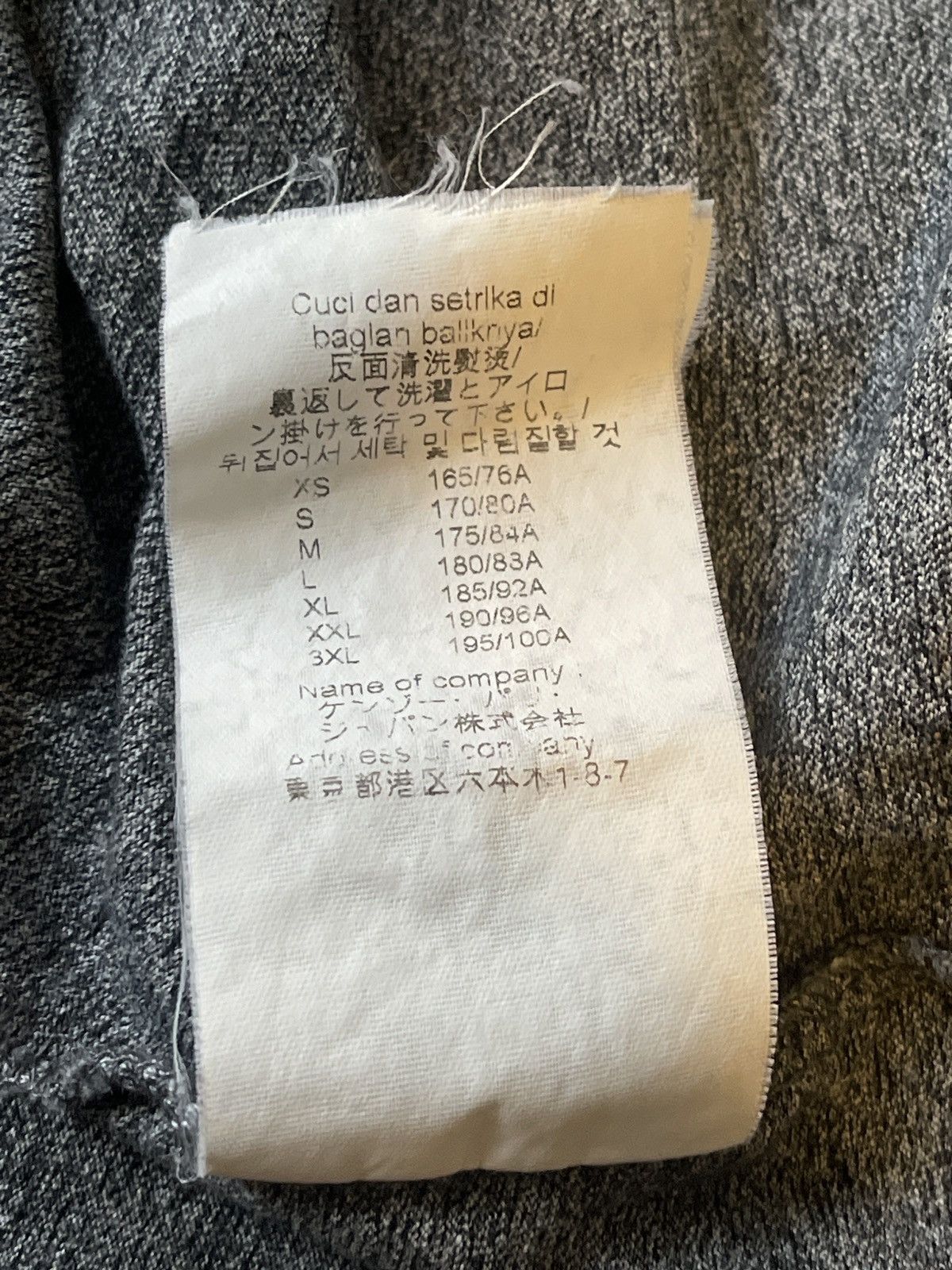Kenzo Vintage Kenzo tee Size US XL / EU 56 / 4 - 4 Thumbnail