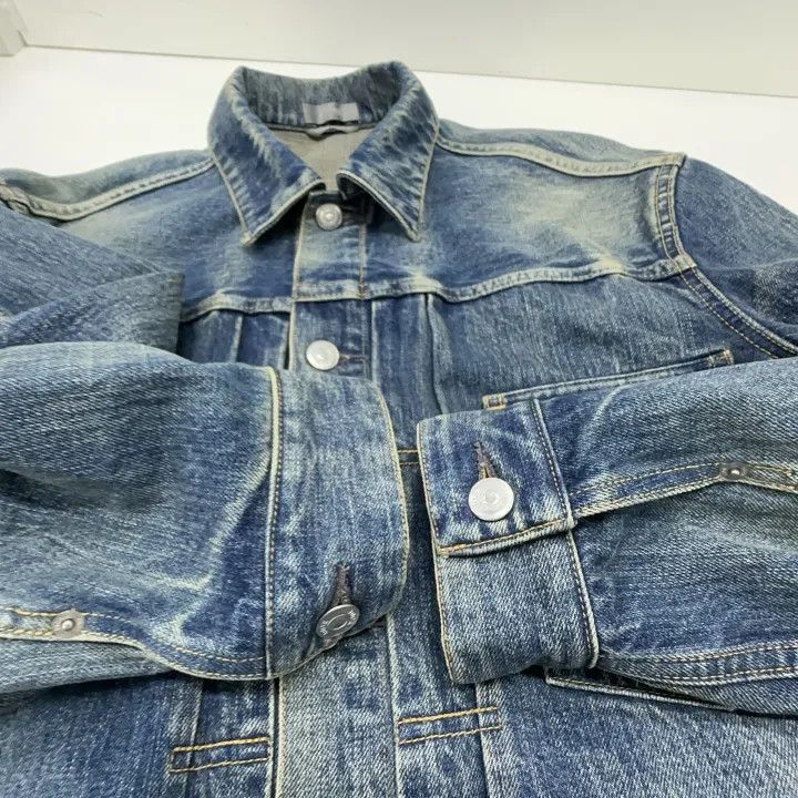 Dior Dior Dior Men's Blue Denim Jacket with Patch 0079-2507 Size US L / EU 52-54 / 3 - 8 Thumbnail