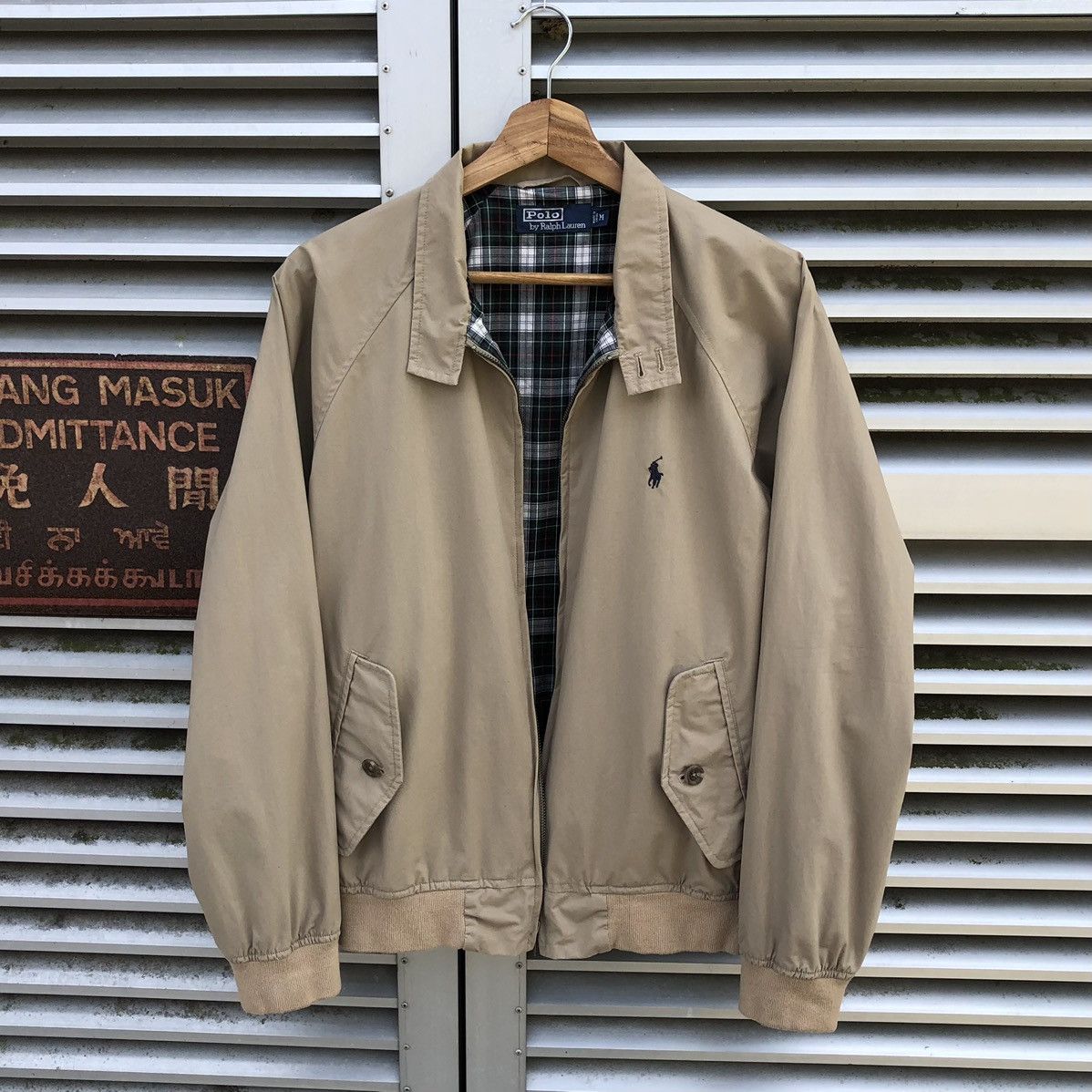Polo Ralph Lauren Vintage Polo Ralph Lauren Lined Checked Bomber Jacket Size US M / EU 48-50 / 2 - 7 Thumbnail