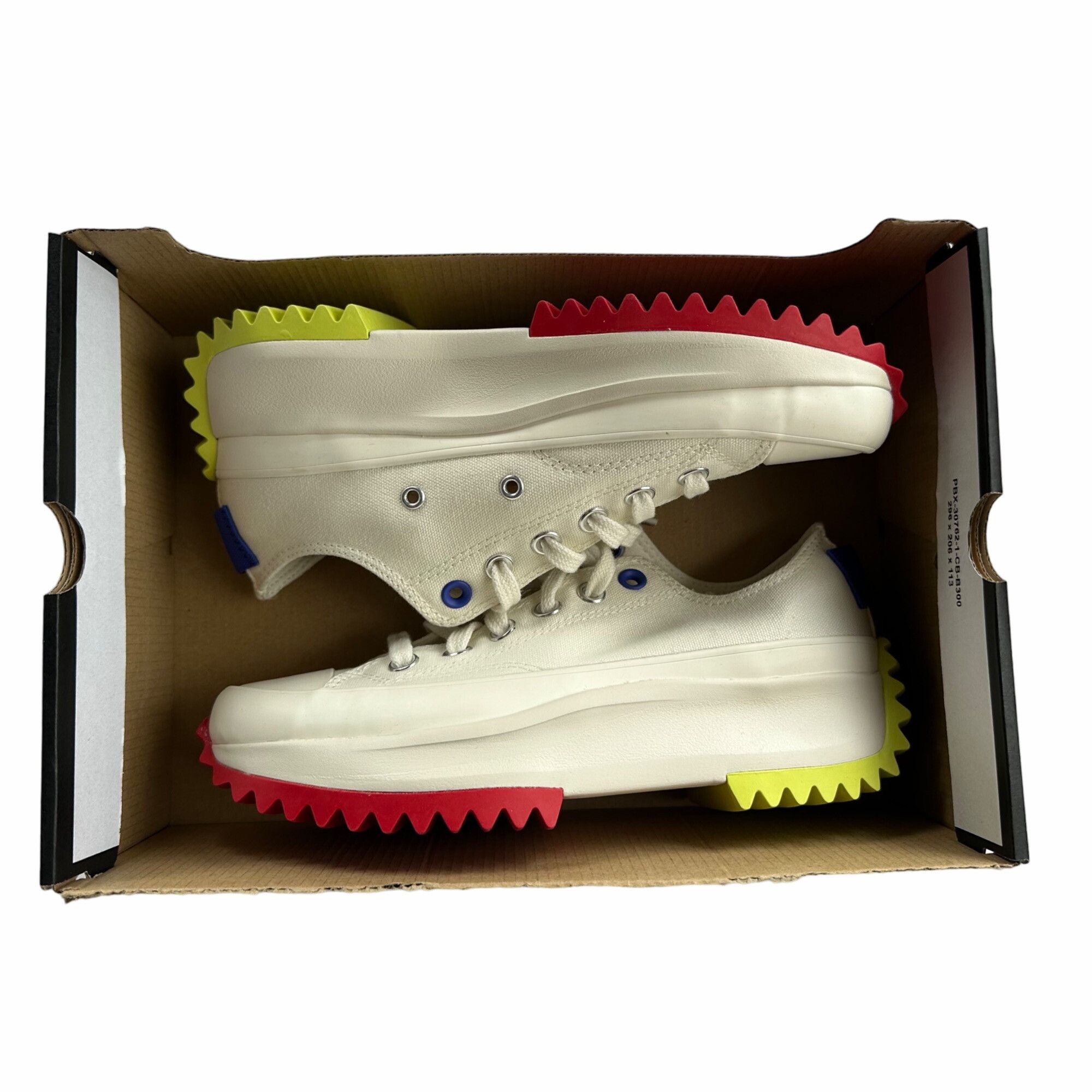 Converse 🤩7.5 Women Shoes CONVERSE RUN STAR HIKE PLATFORM LOW Beige Size US 7.5 / IT 37.5 - 10 Thumbnail