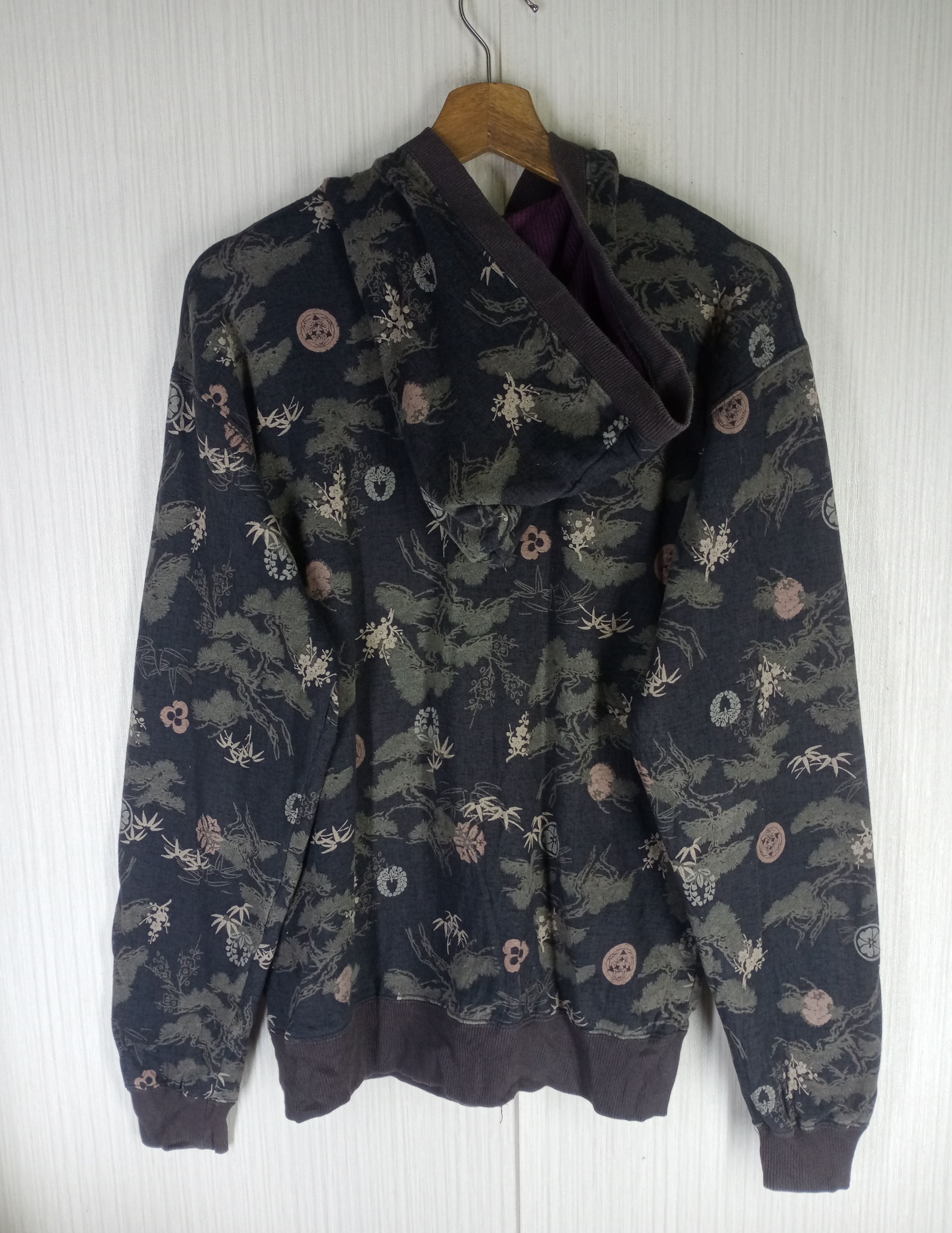 Dry Bones Rare Dry Bones Full print Zip Up Hoodie Size US M / EU 48-50 / 2 - 7 Thumbnail