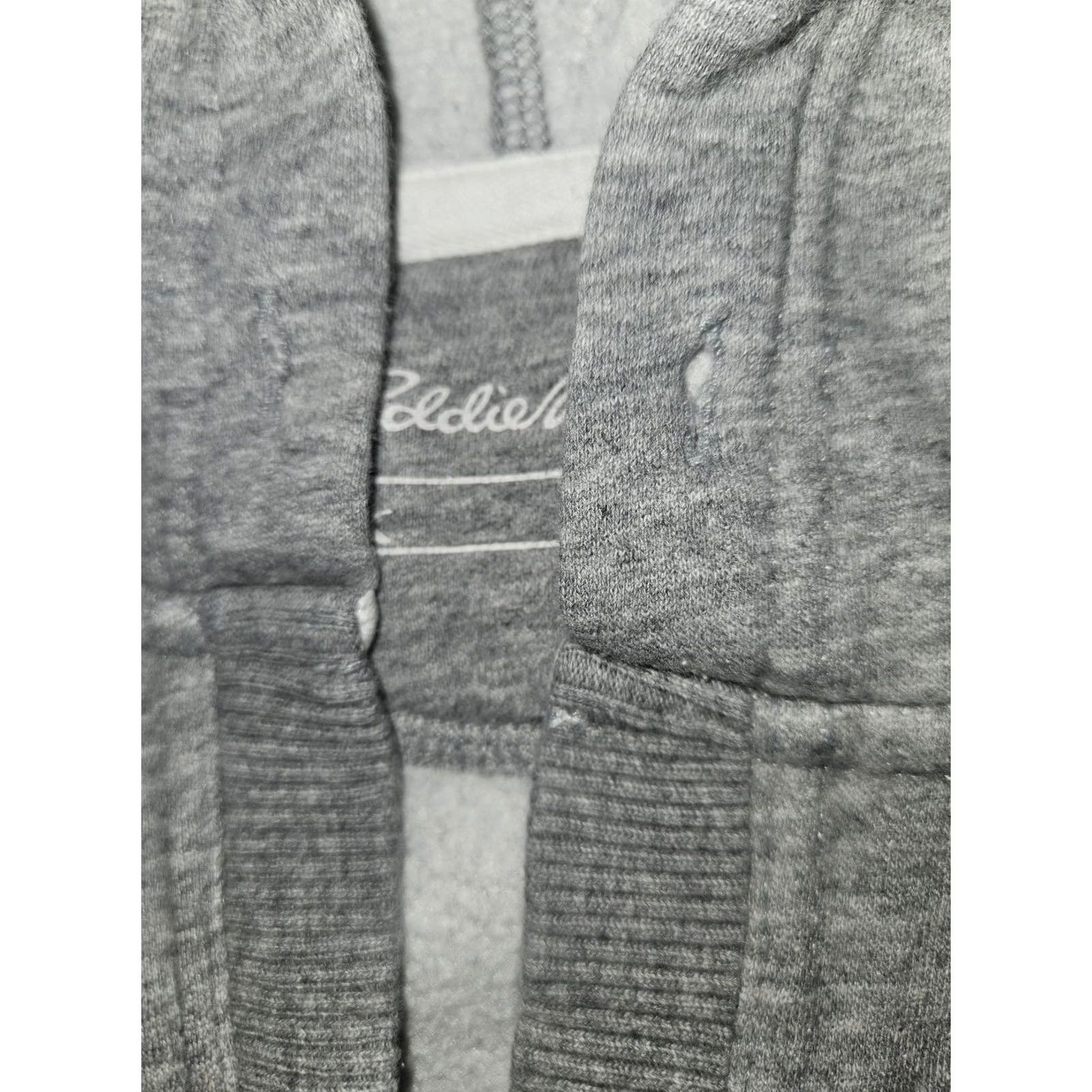 Eddie Bauer Eddie Bauer Hoodie Womens Large Gray Henley Fleece Pullover Long Sleeve Casual Size L / US 10 / IT 46 - 7 Thumbnail
