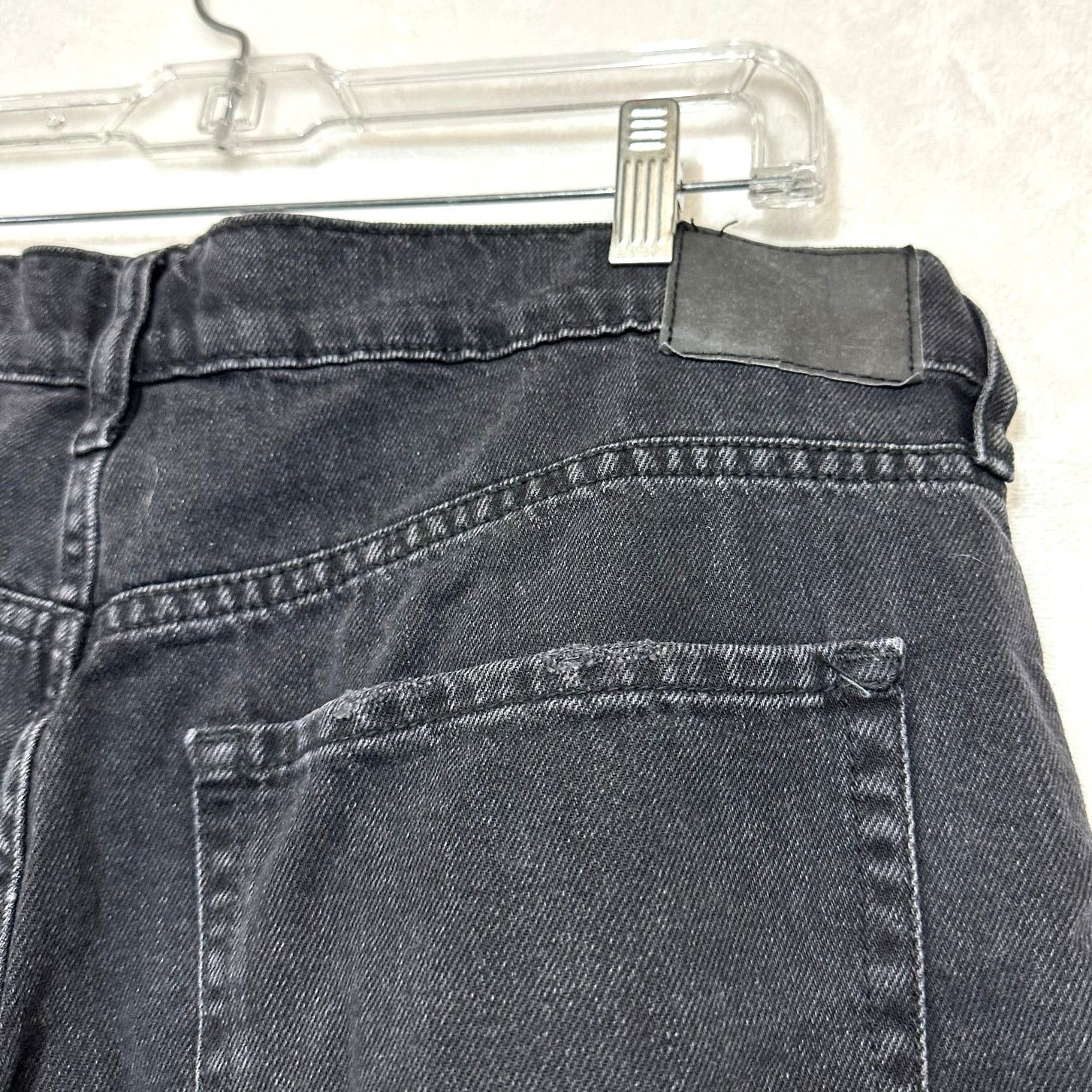 Aeropostale Aeropostale 12 90s Baggy Distressed Black Jeans Punk Grunge Size 34" / US 12 / IT 48 - 5 Thumbnail