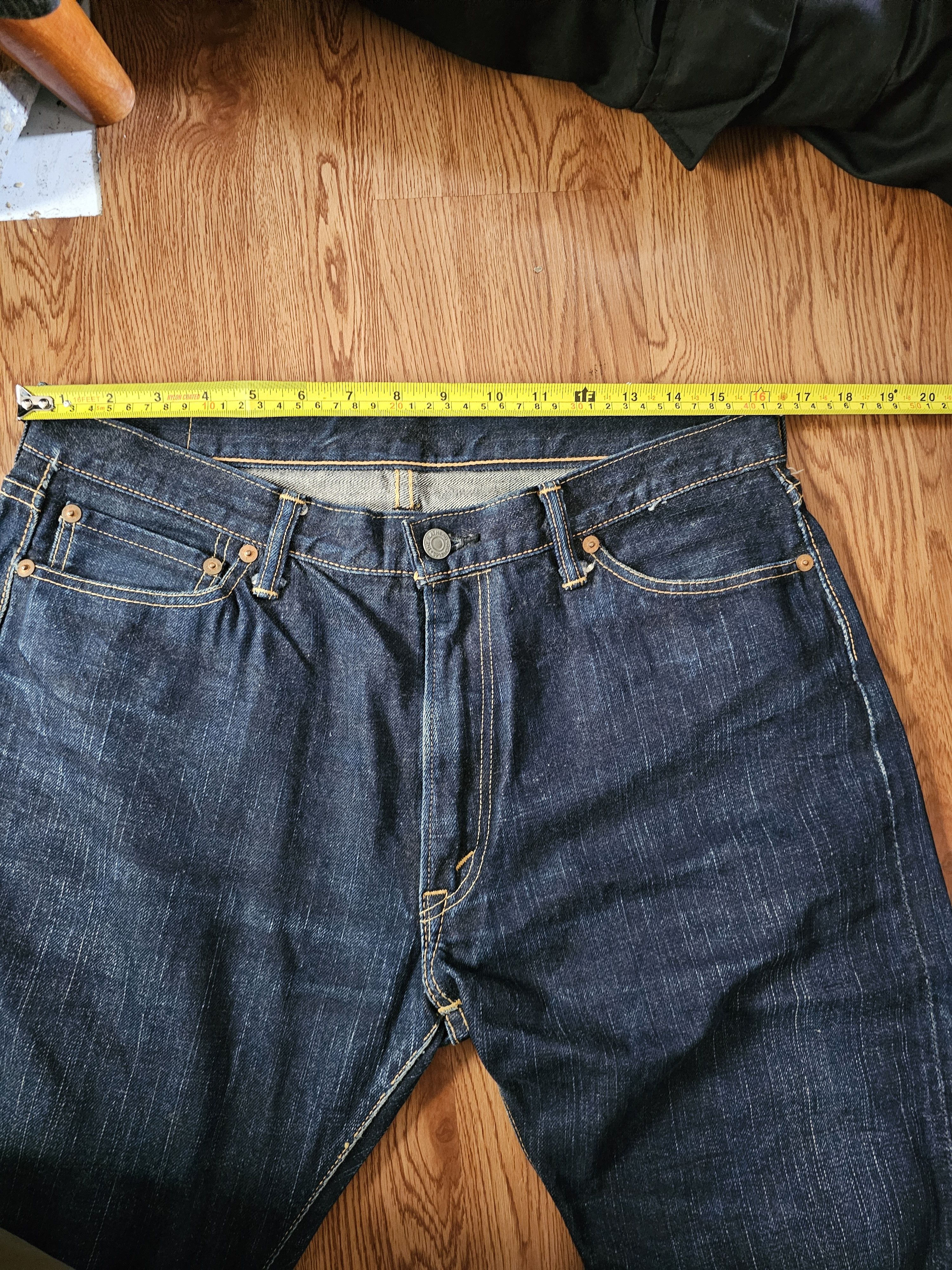 The Flat Head Vintage 2000s The Flat Head Boot Cut Jeans Non Selvedge Size US 32 / EU 48 - 14 Thumbnail
