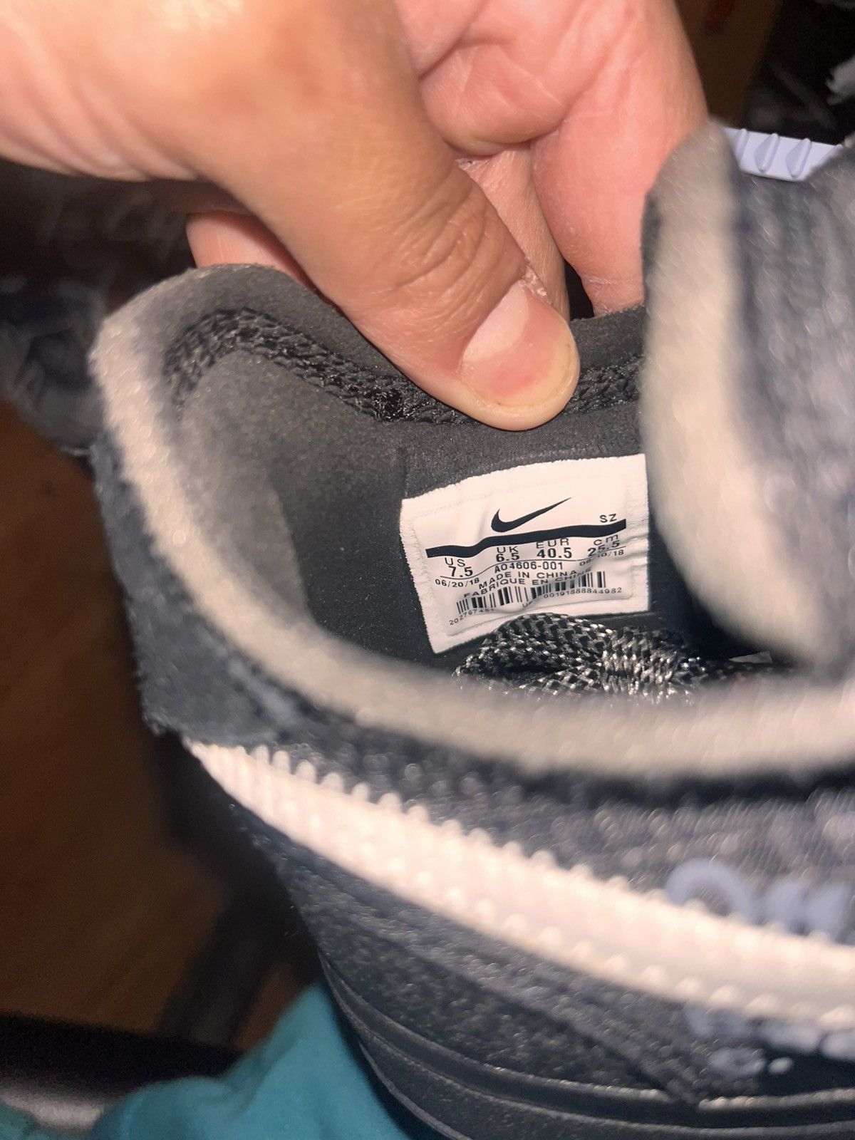 Nike × Off-White 2018 Off-White x Nike Air Force 1 Low ‘Black’ Size US 7.5 / EU 40-41 - 6 Thumbnail