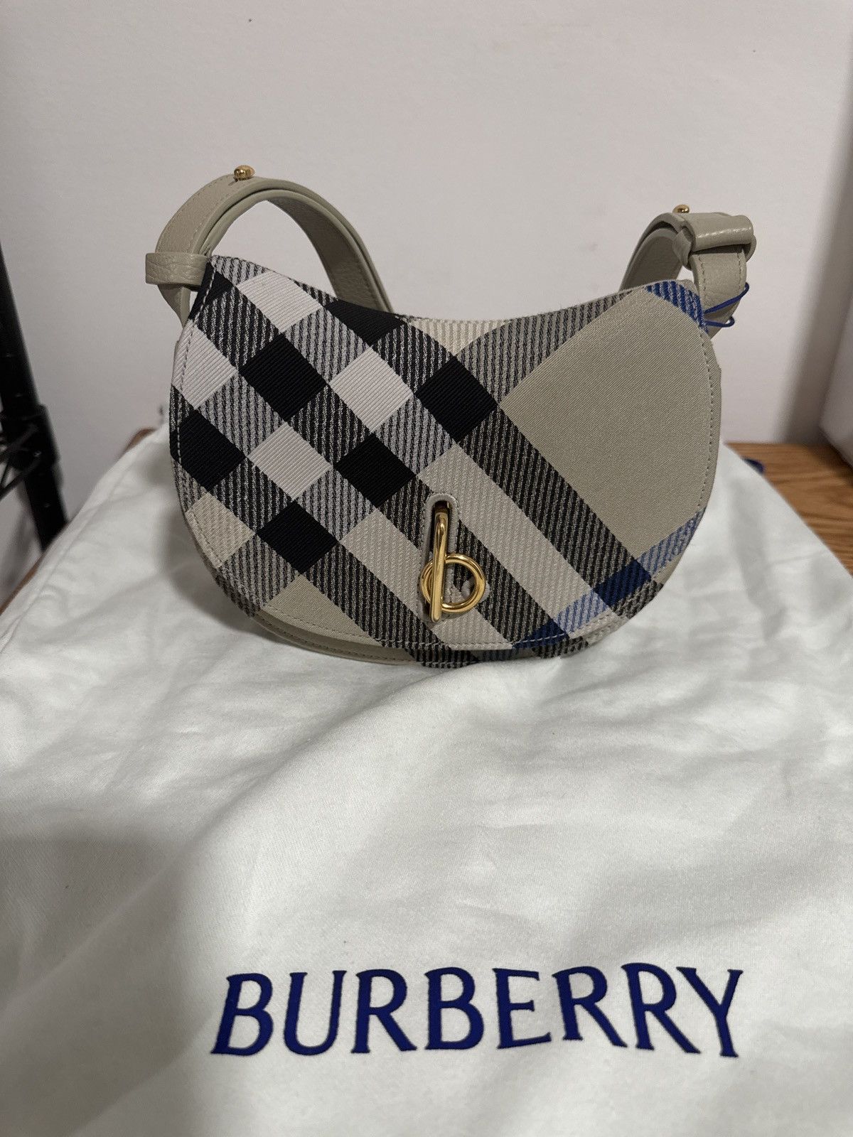Burberry Burberry Rocking horse checkered cross body bag Size ONE SIZE - 5 Thumbnail