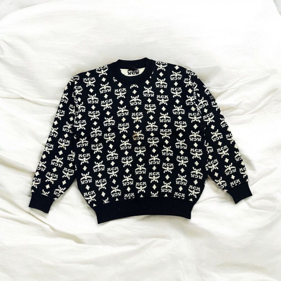 MCM MCM MONOGRAM KNITWEAR SWEATER Size US M / EU 48-50 / 2 - 1 Thumbnail