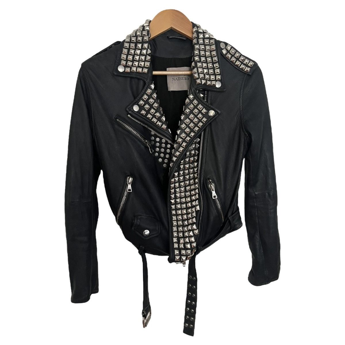 Japanese Brand Natsuko studded leather jacket Size US M / EU 48-50 / 2 - 1 Thumbnail