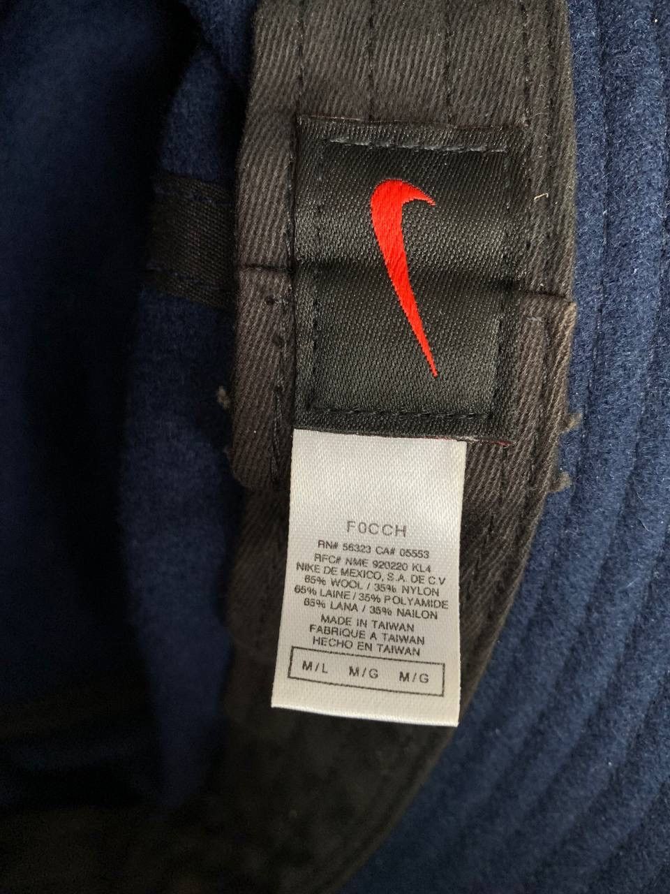 Nike × Vintage Vintage wool bucket hat Nike 98’s Size ONE SIZE - 6 Thumbnail