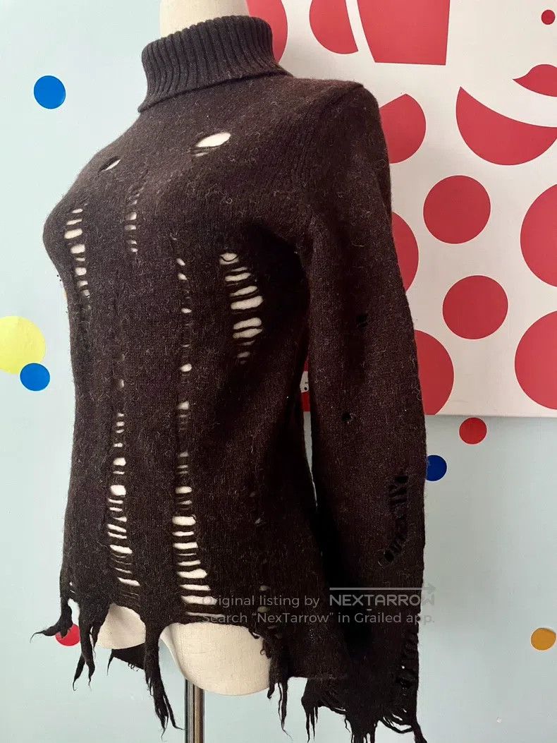 Other Junya Watanabe Ripped and Frayed Knit Top Size M / US 6-8 / IT 42-44 - 7 Thumbnail