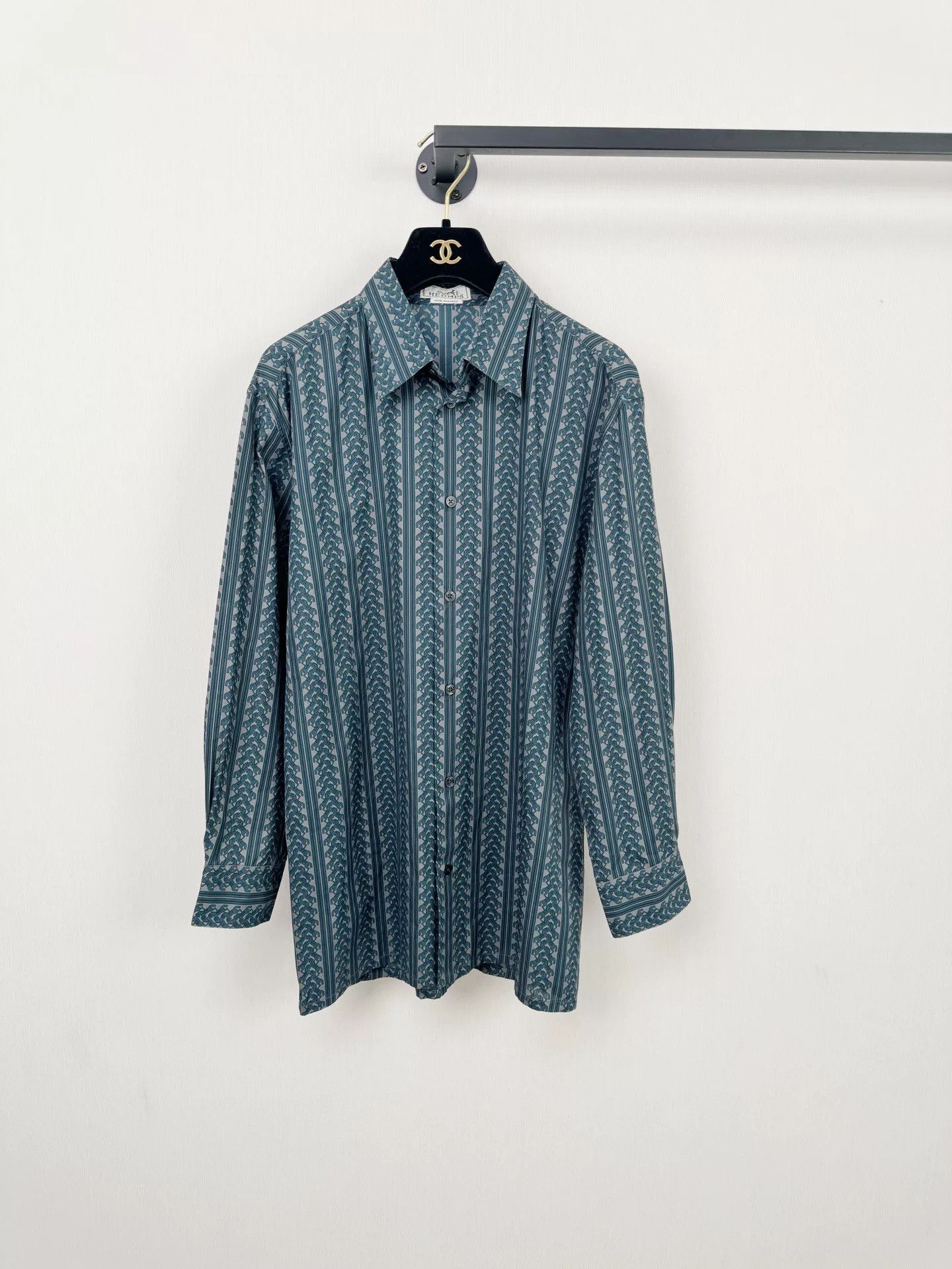 Hermes Hermes Men's Shirt Size 39 Size US XXS / EU 40 - 1 Thumbnail