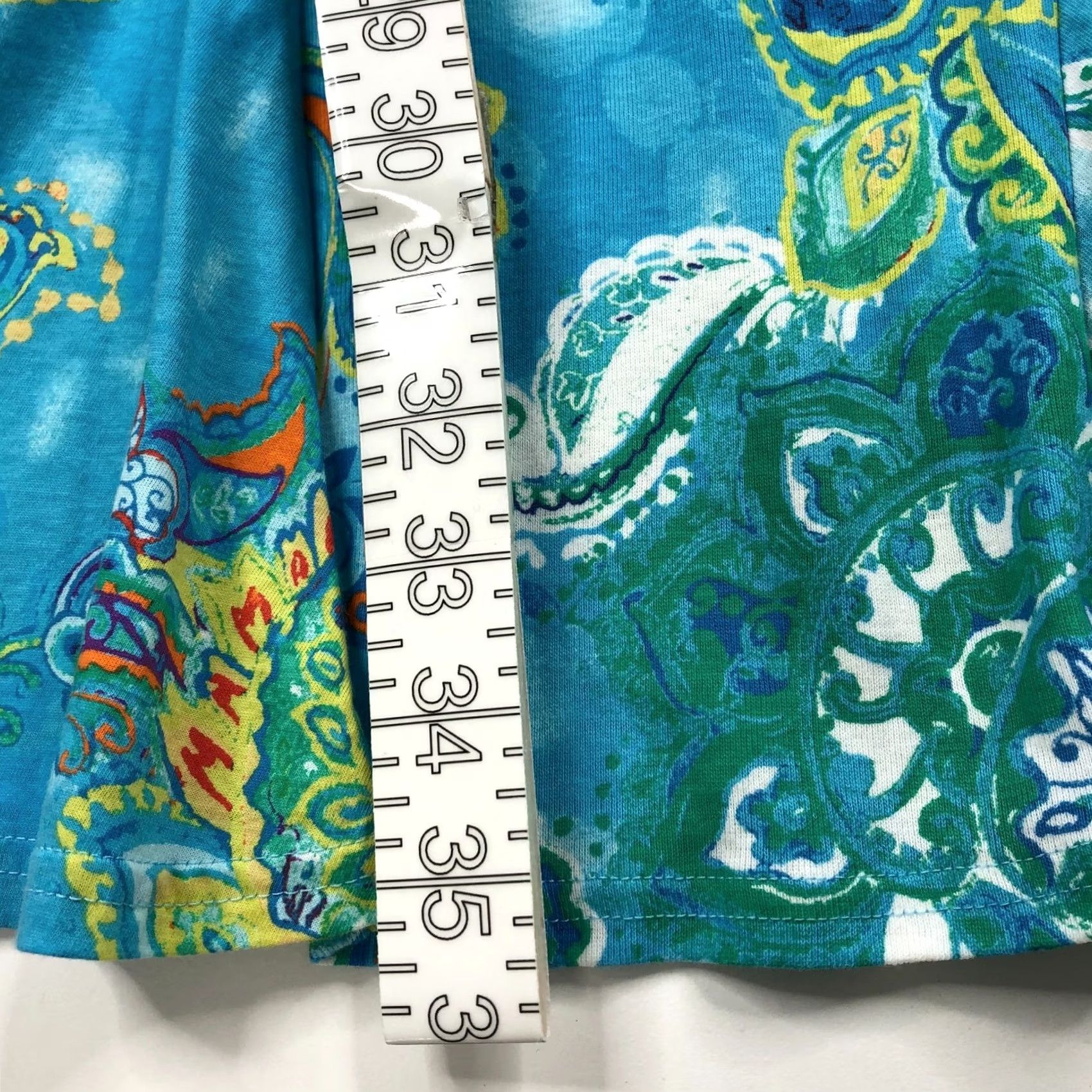 Ralph Lauren Lauren Ralph Lauren Petite PXS Fit And Flare Mini Dress Paisley Blue Dress Size XS / US 0-2 / IT 36-38 - 7 Thumbnail