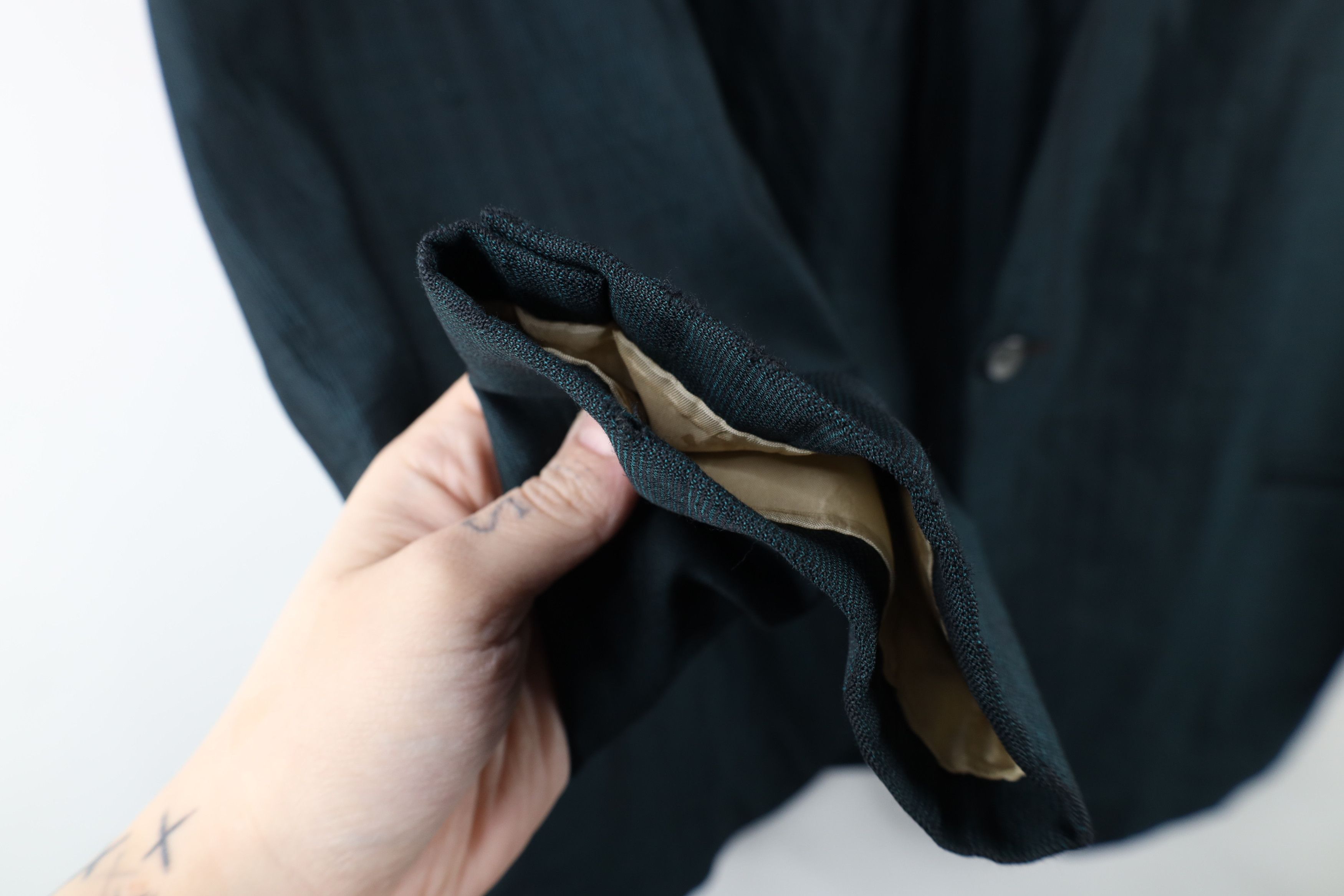 Vintage Vintage 50s 60s Streetwear Rayon Blend Suit Coat Jacket USA Size US L / EU 52-54 / 3 - 6 Thumbnail