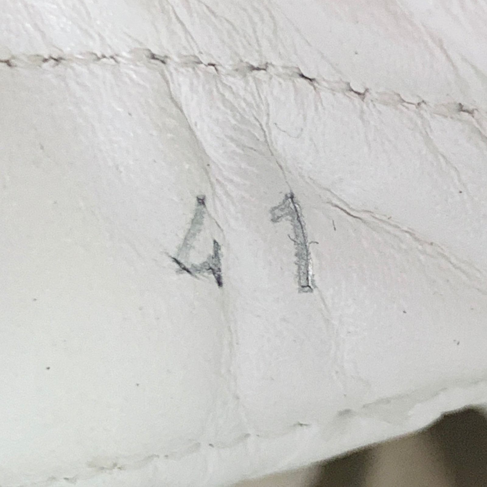MSGM Size 8 White Leather Suede Trim Lace-Up Low Top Sneakers Size US 8 / EU 41 - 8 Thumbnail