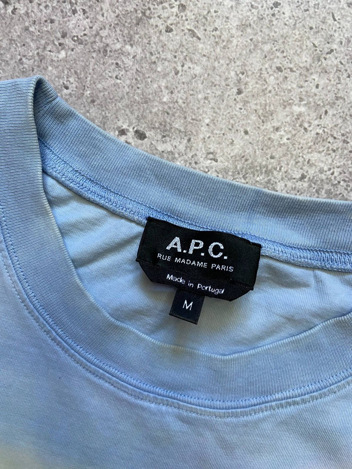 A.P.C. APC Adrien Micro Logo S T-Shirt - Tie-dye Size US M / EU 48-50 / 2 - 3 Thumbnail