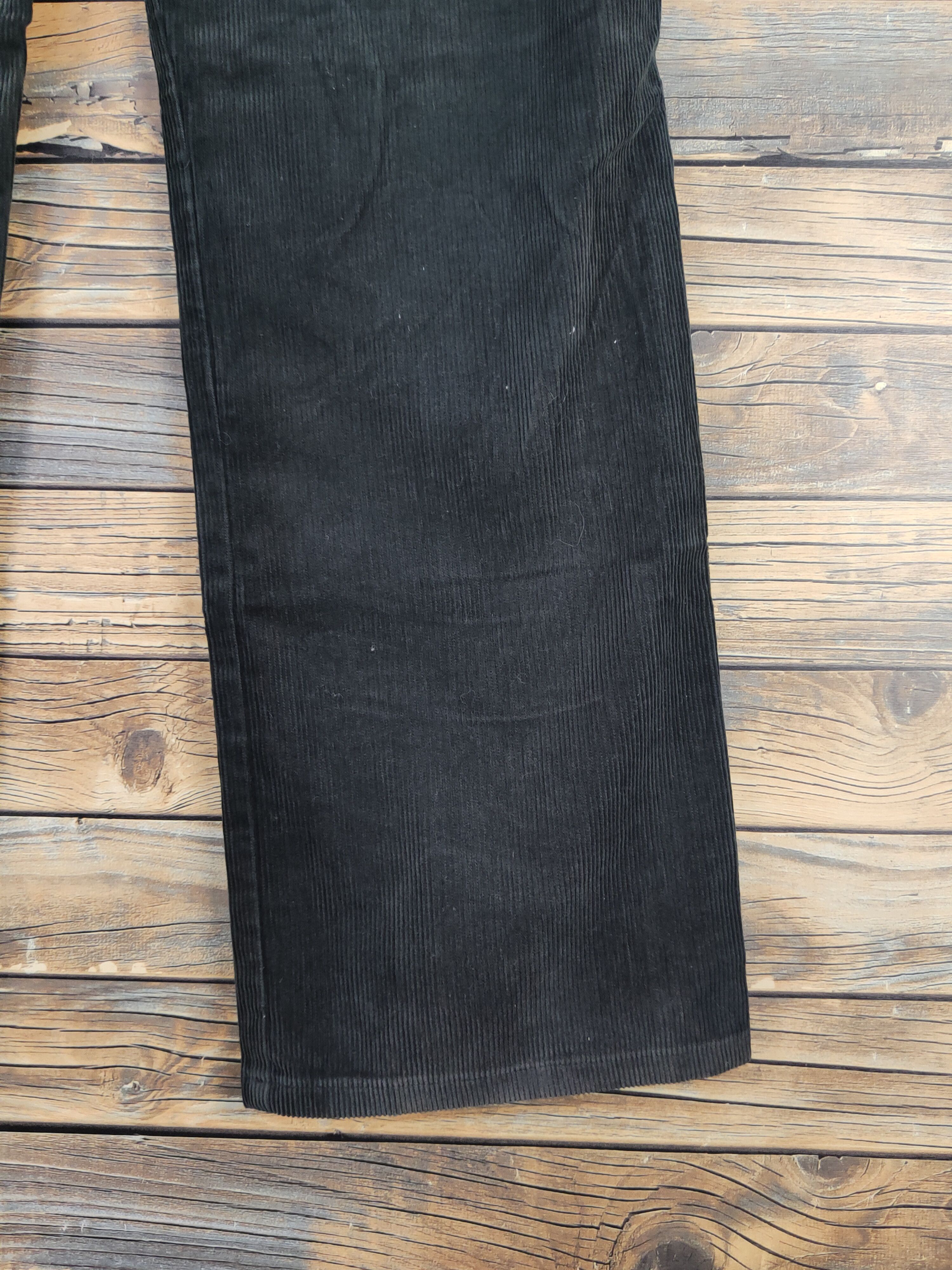 Vintage Bobson Black Faded vintage Corduroy Pants #W1721 Size US 31 - 12 Thumbnail