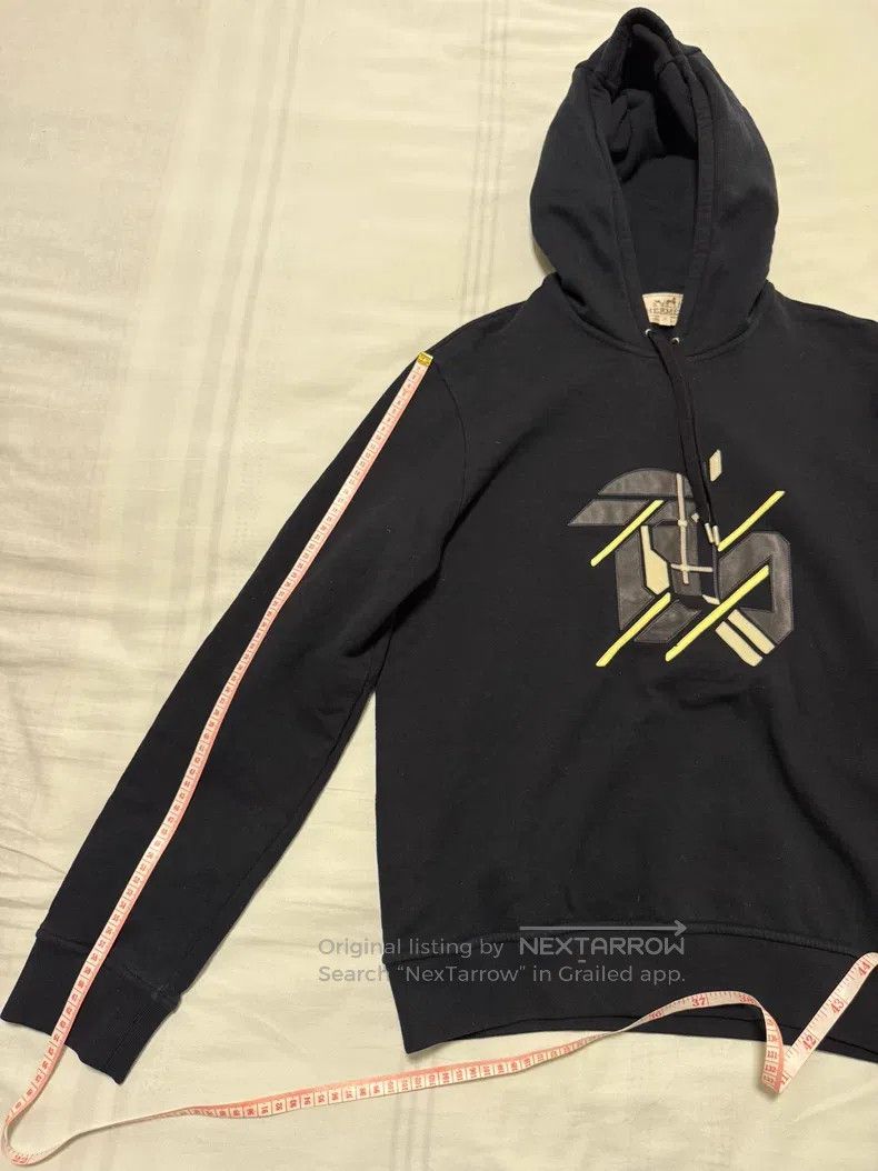 Hermes Hermes Sweatshirt jacket, unisex, leather color block Size M / US 6-8 / IT 42-44 - 6 Thumbnail