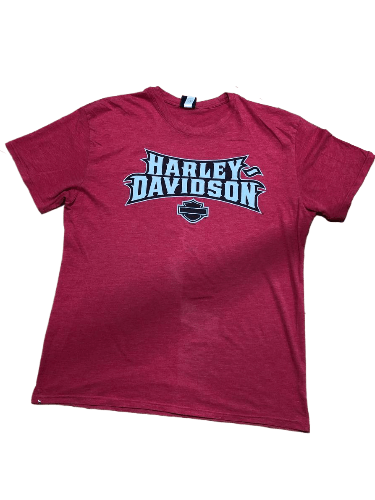 Harley Davidson Harley Davidson Big Y2K Logo Short Sleeve T-Shirt Size XL Size US XL / EU 56 / 4 - 1 Thumbnail