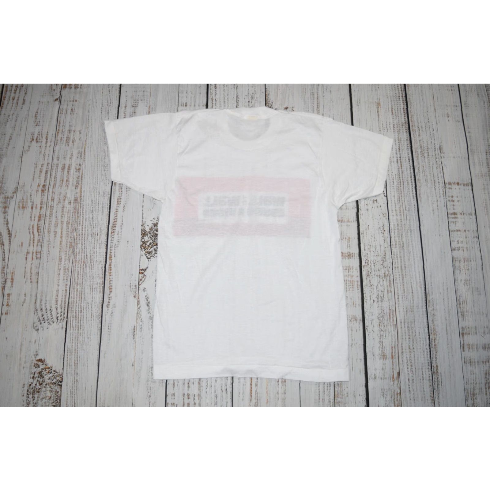 Vintage VINTAGE SCREEN STARS 80s HIFI SOUND GRAPHIC TEE Shirt S White Mens Size US S / EU 44-46 / 1 - 7 Thumbnail