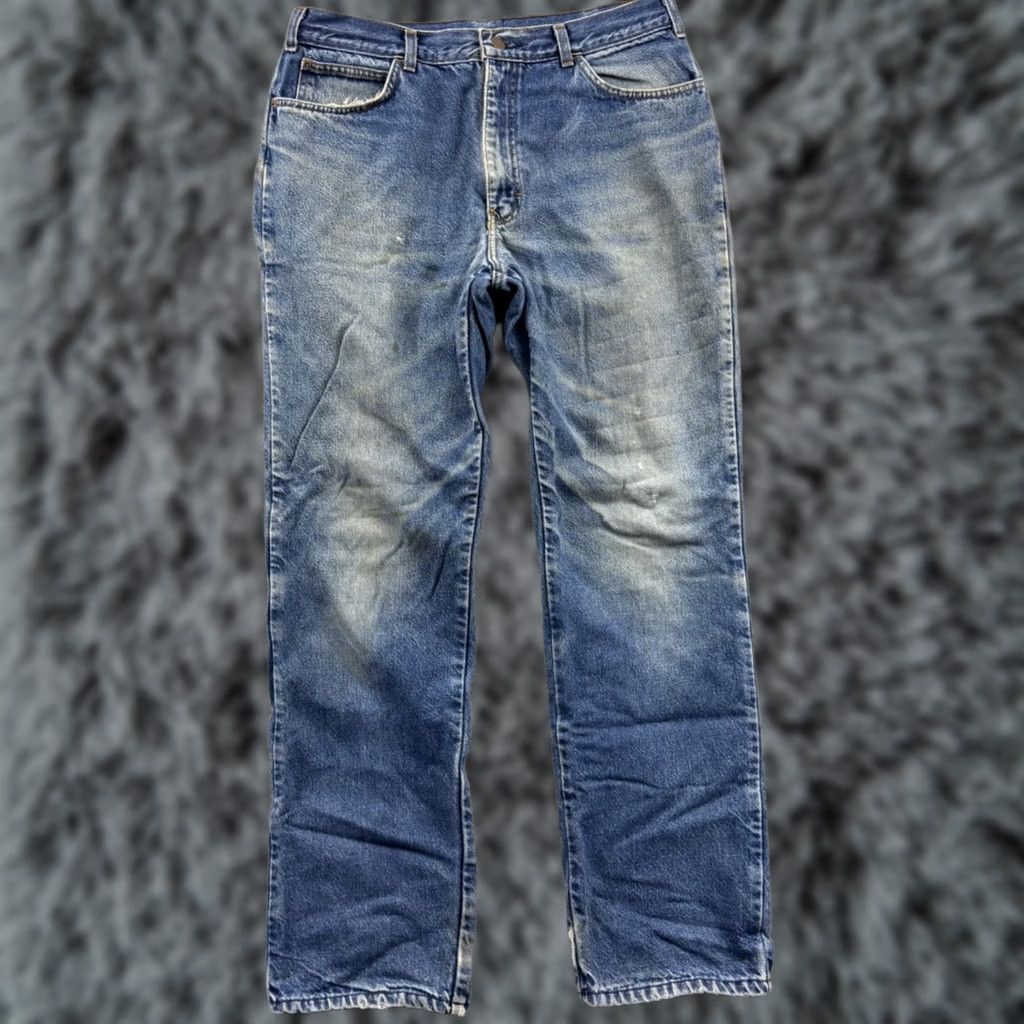 Dickies VINTAGE Dickies Jeans Mens 34x32 Blue Denim 90s Straight Regular Size US 34 / EU 50 - 1 Thumbnail