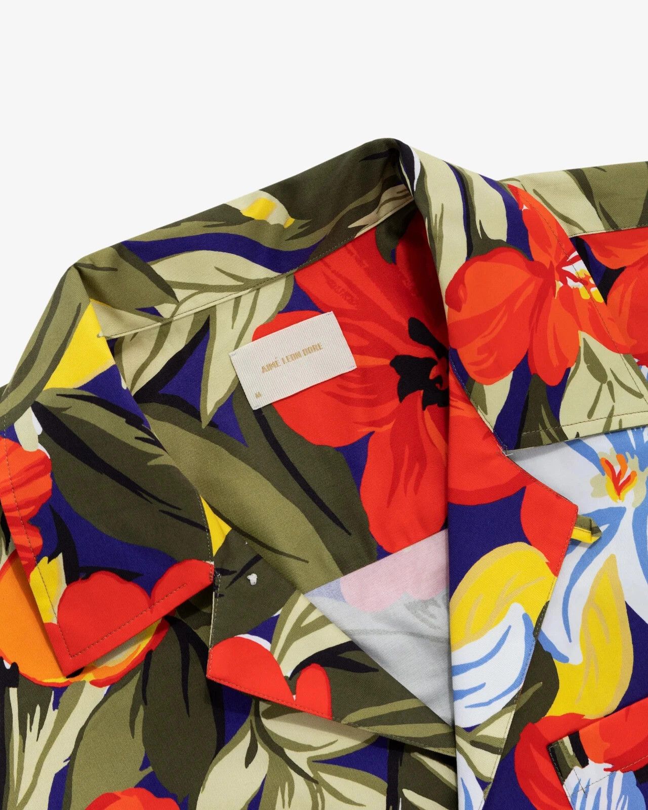 Aime Leon Dore Aime Leon Dore Cropped Camp Shirt Floral Size US L / EU 52-54 / 3 - 4 Thumbnail