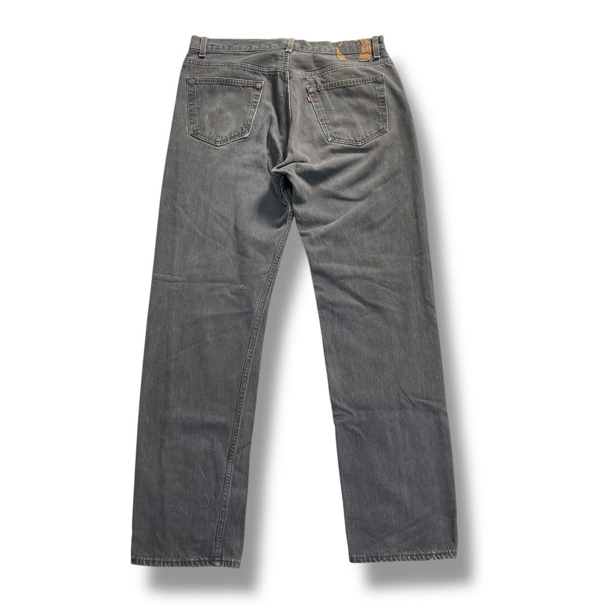 Levi's Vintage Clothing Vintage 80s Levis 501 Charcoal Fades Patina Jeans Size US 35 - 2 Thumbnail