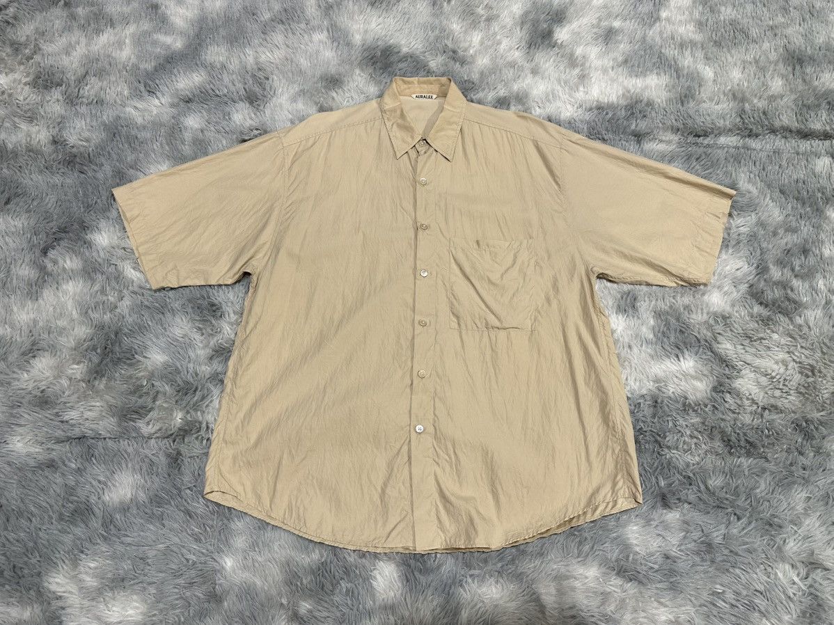 Auralee 🔥Auralee Button Up Shirt Short Sleeve Size US XL / EU 56 / 4 - 3 Thumbnail