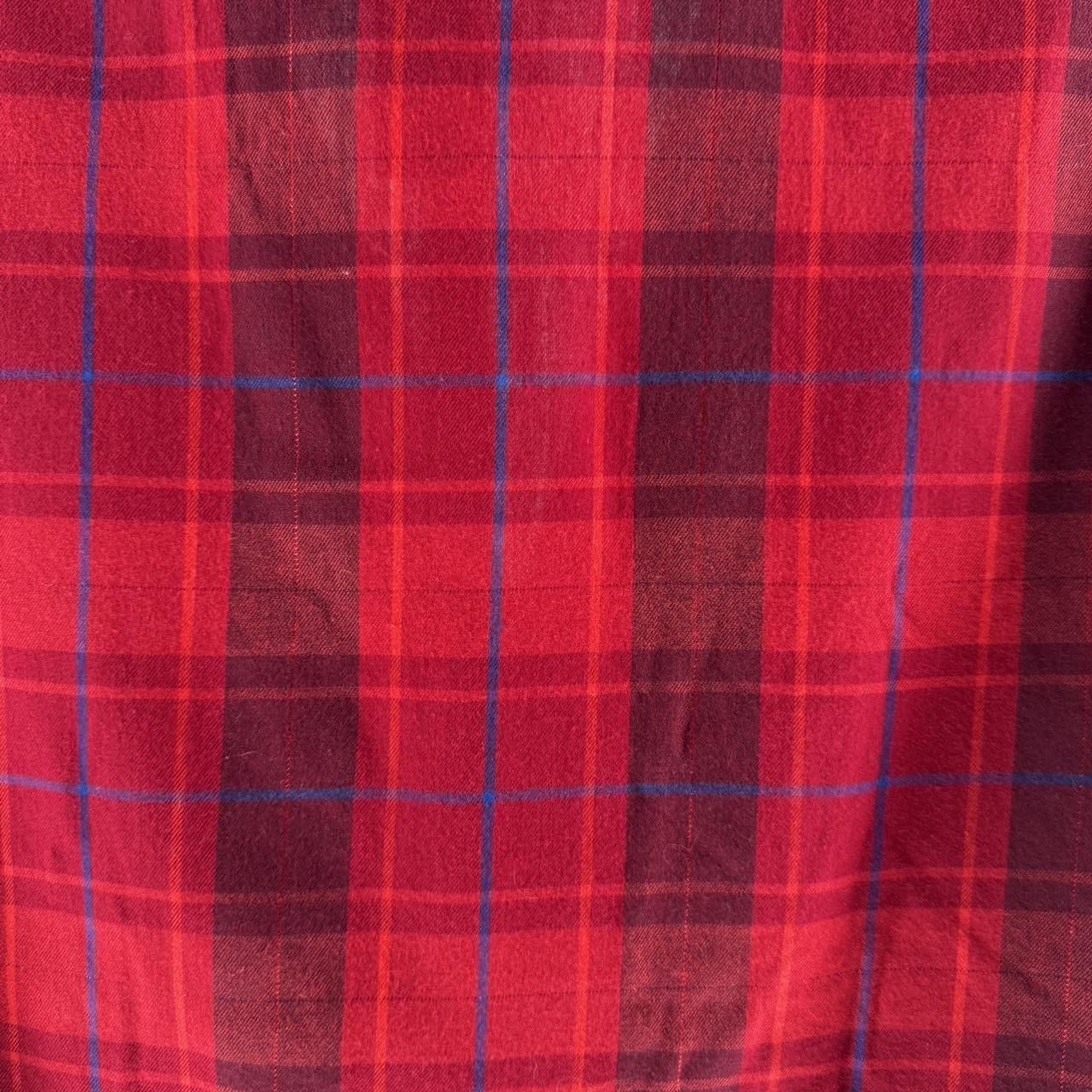 Victoria's Secret Victoria's Secret Red Plaid Button Up Sleep Top Size Large Size L / US 10 / IT 46 - 7 Thumbnail