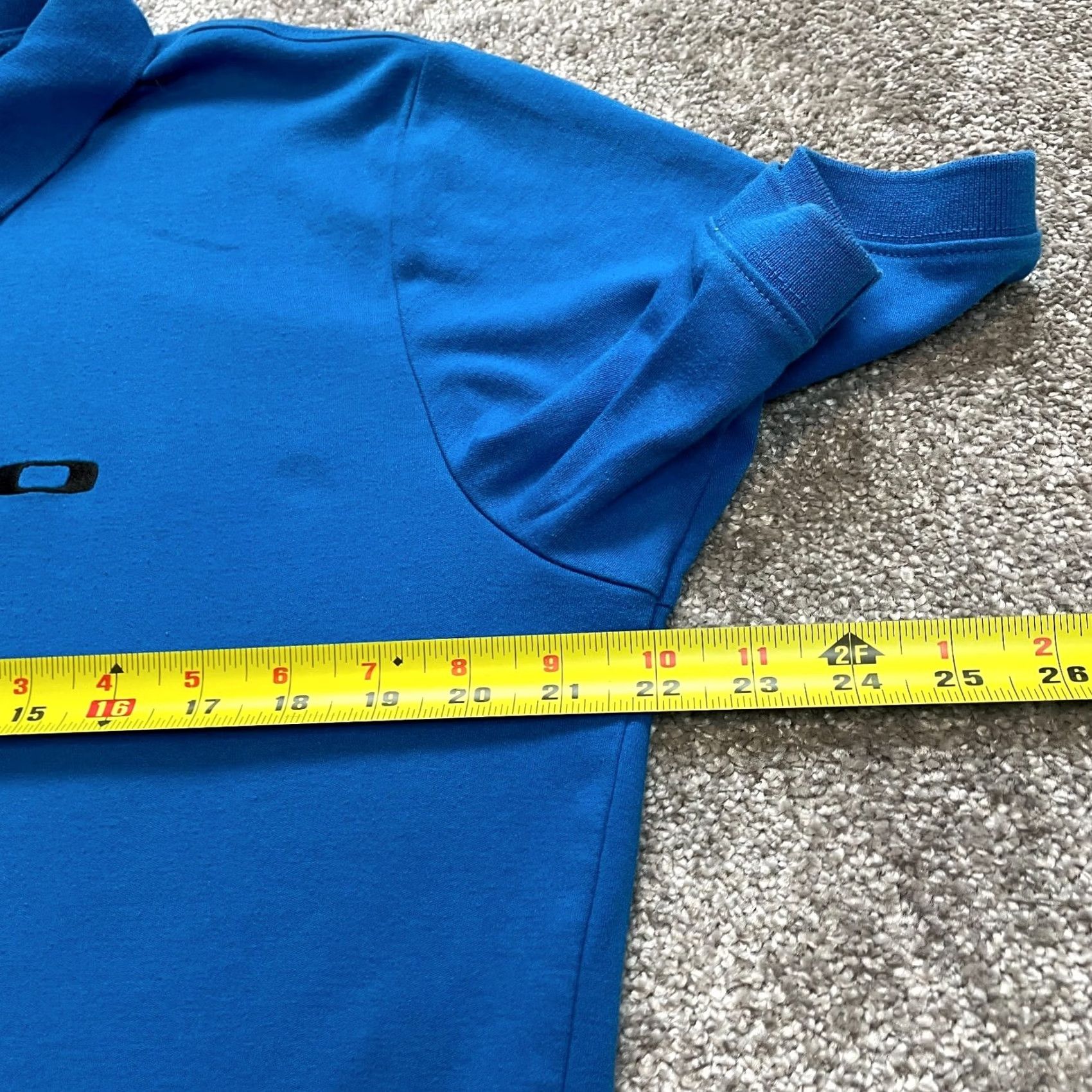 Oakley VINTAGE Oakley Polo Shirt Mens L Blue Golf Rugby Preppy Chest Logo Collared Cotton Size US L / EU 52-54 / 3 - 7 Thumbnail
