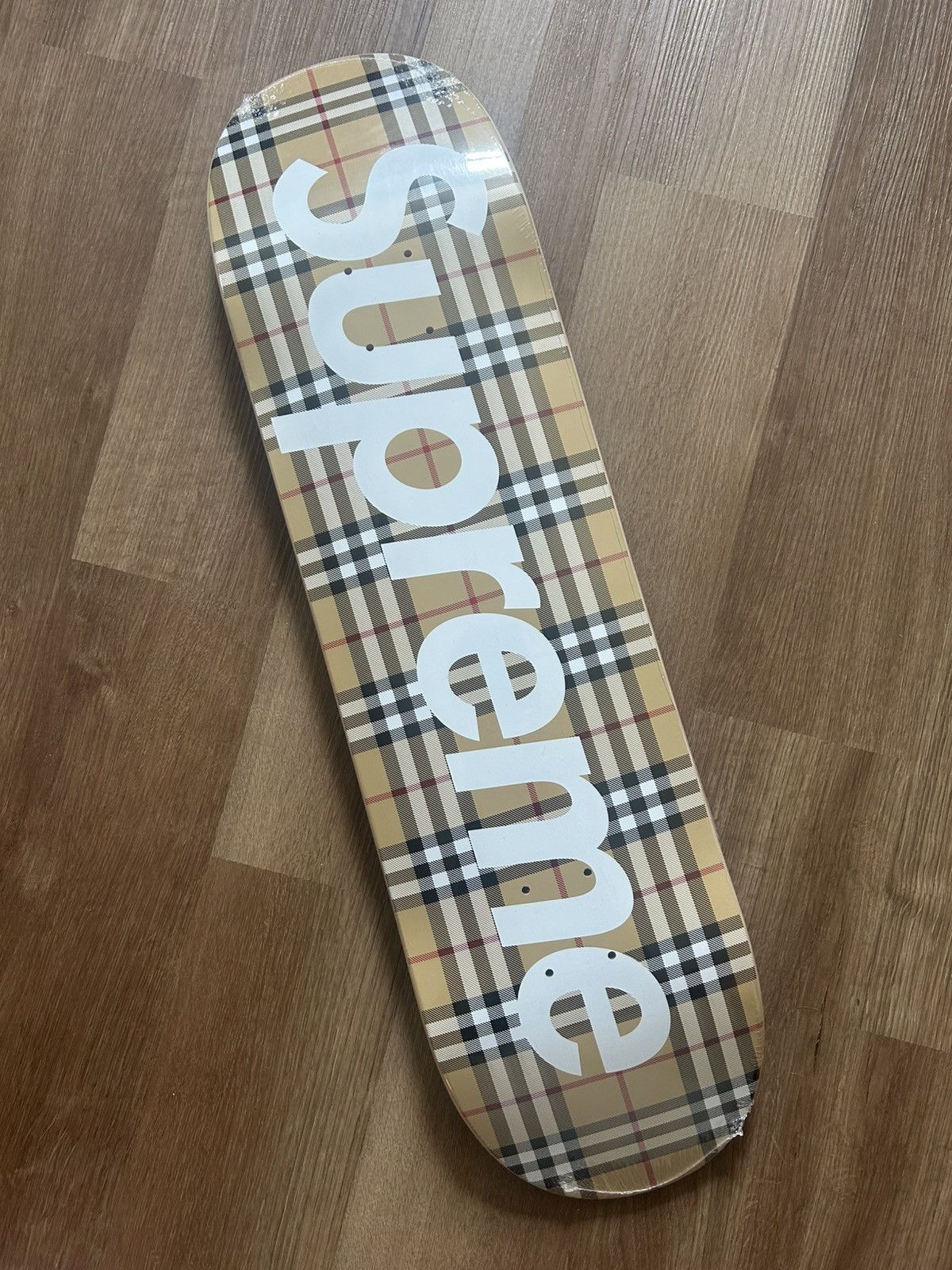 Supreme Burberry Skateboard | Grailed
