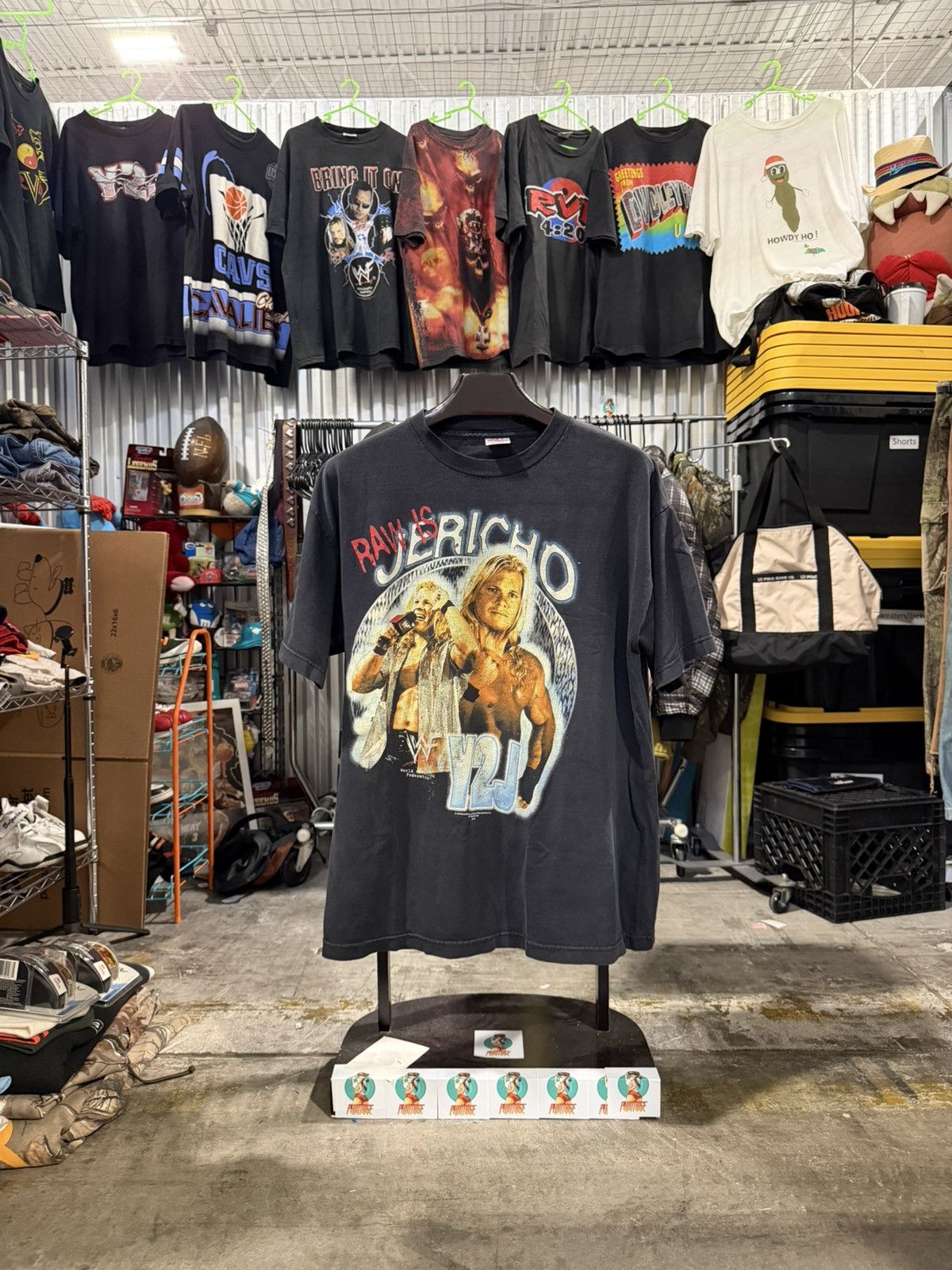WWF Faded 2000 WWF Chris Jericho Rap Tee XL Size US XL / EU 56 / 4 - 1 Thumbnail
