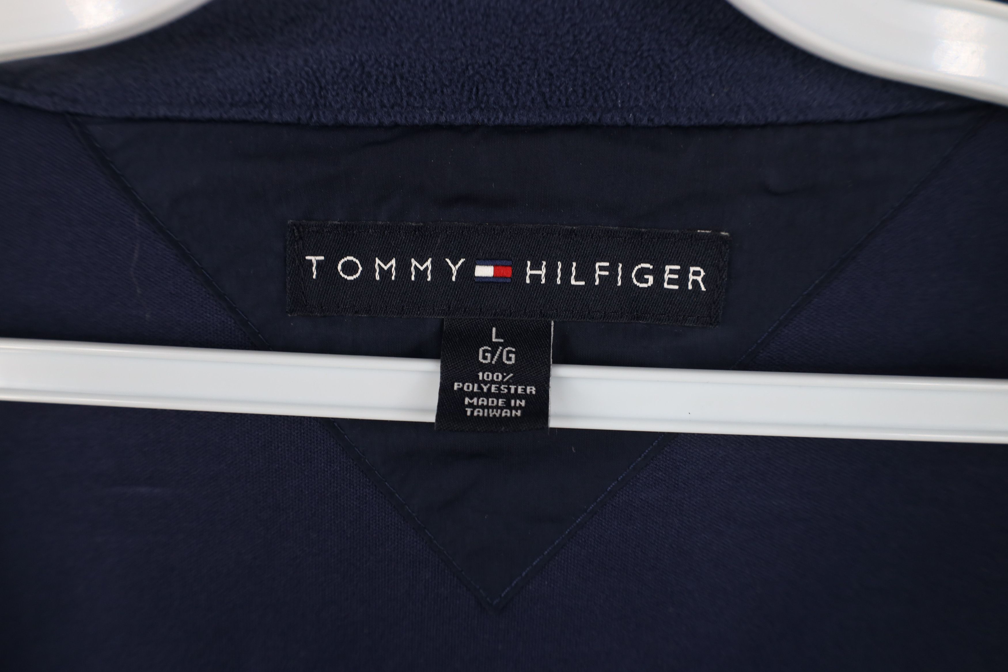 Tommy Hilfiger Vintage Tommy Hilfiger Full Zip Fleece Vest Jacket Yellow Size US L / EU 52-54 / 3 - 10 Thumbnail