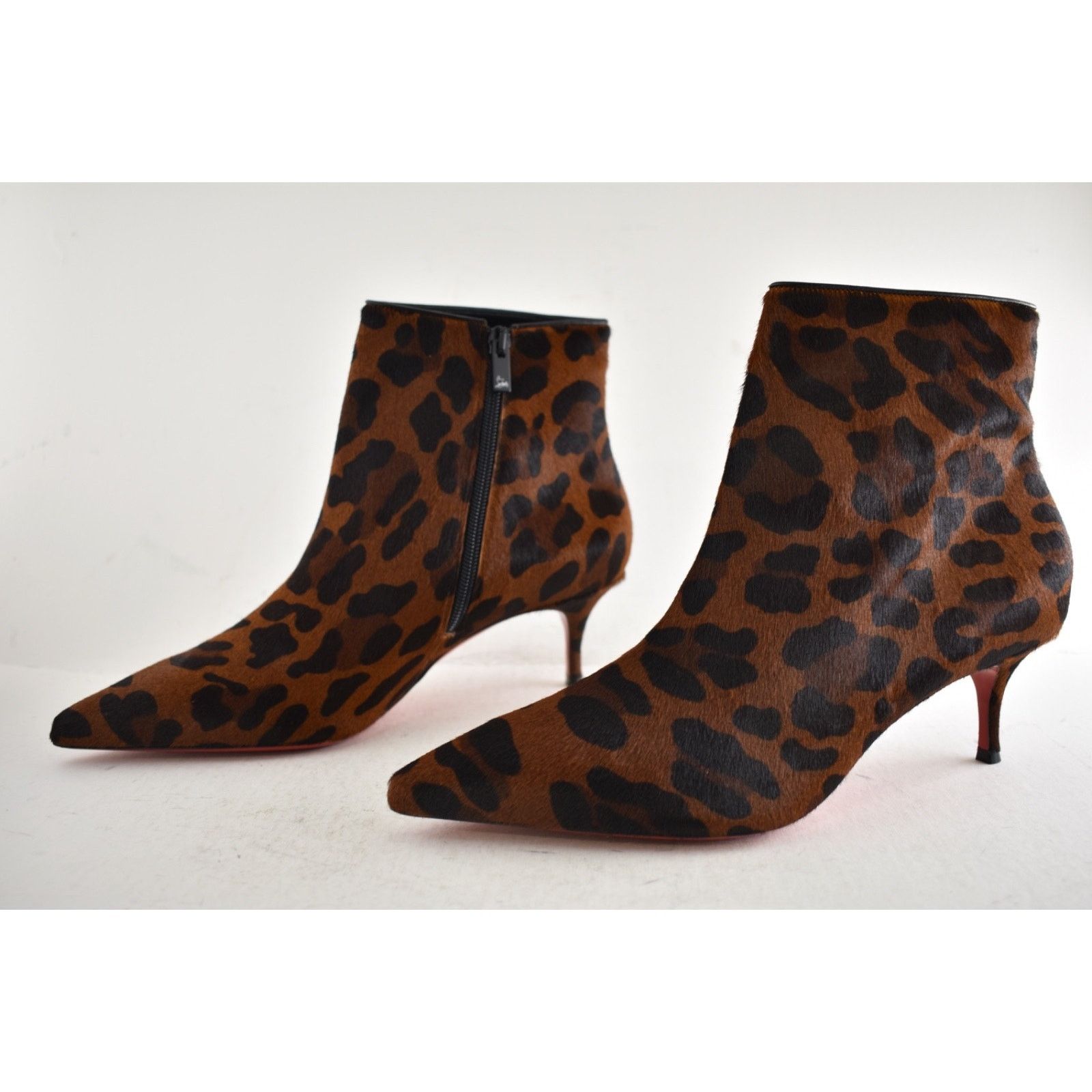 Christian Louboutin Christian Louboutin So Kate Booty Black Leopard Pony 36.5 Size US 6.5 / IT 36.5 - 10 Thumbnail