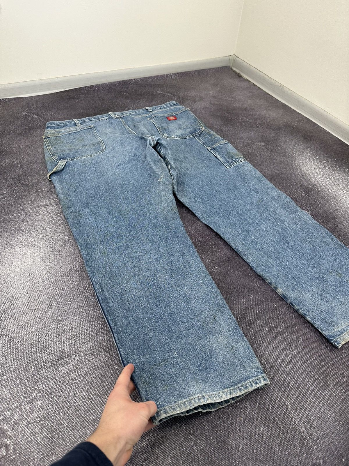 Dickies Vintage Dickies Distressed Baggy Carpenter USA Work Pants Size US 42 / EU 58 - 3 Thumbnail