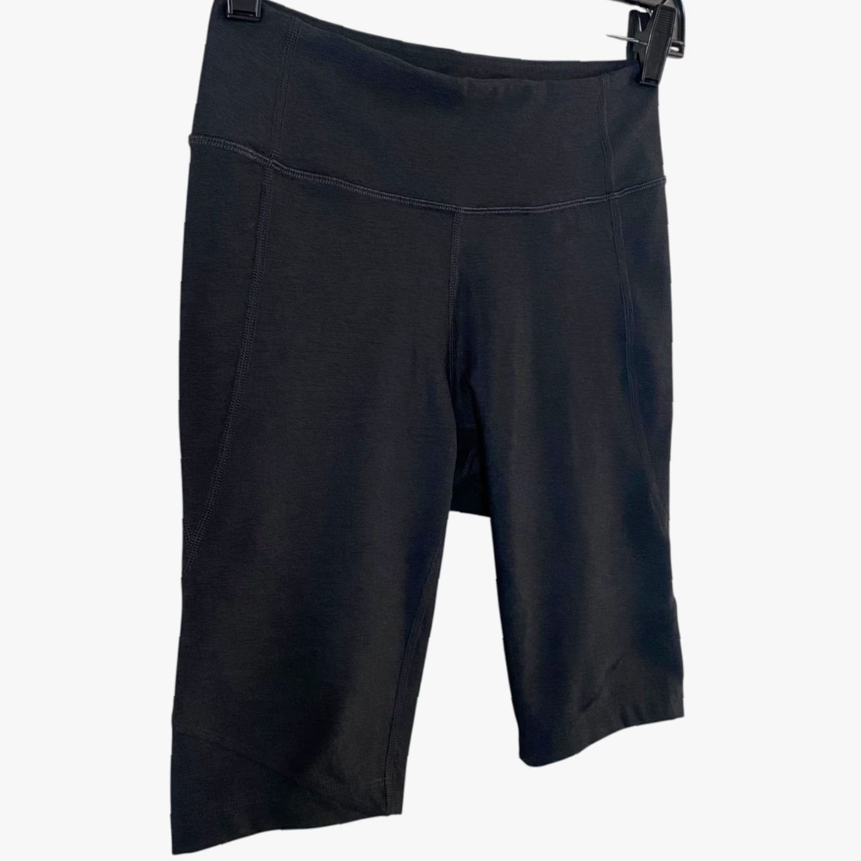 Outdoor Voices Outdoor Voices Biker Shorts Black Women S 10" Compression Activewear Everyday Stretch Size 28" / US 6 / IT 42 - 3 Thumbnail