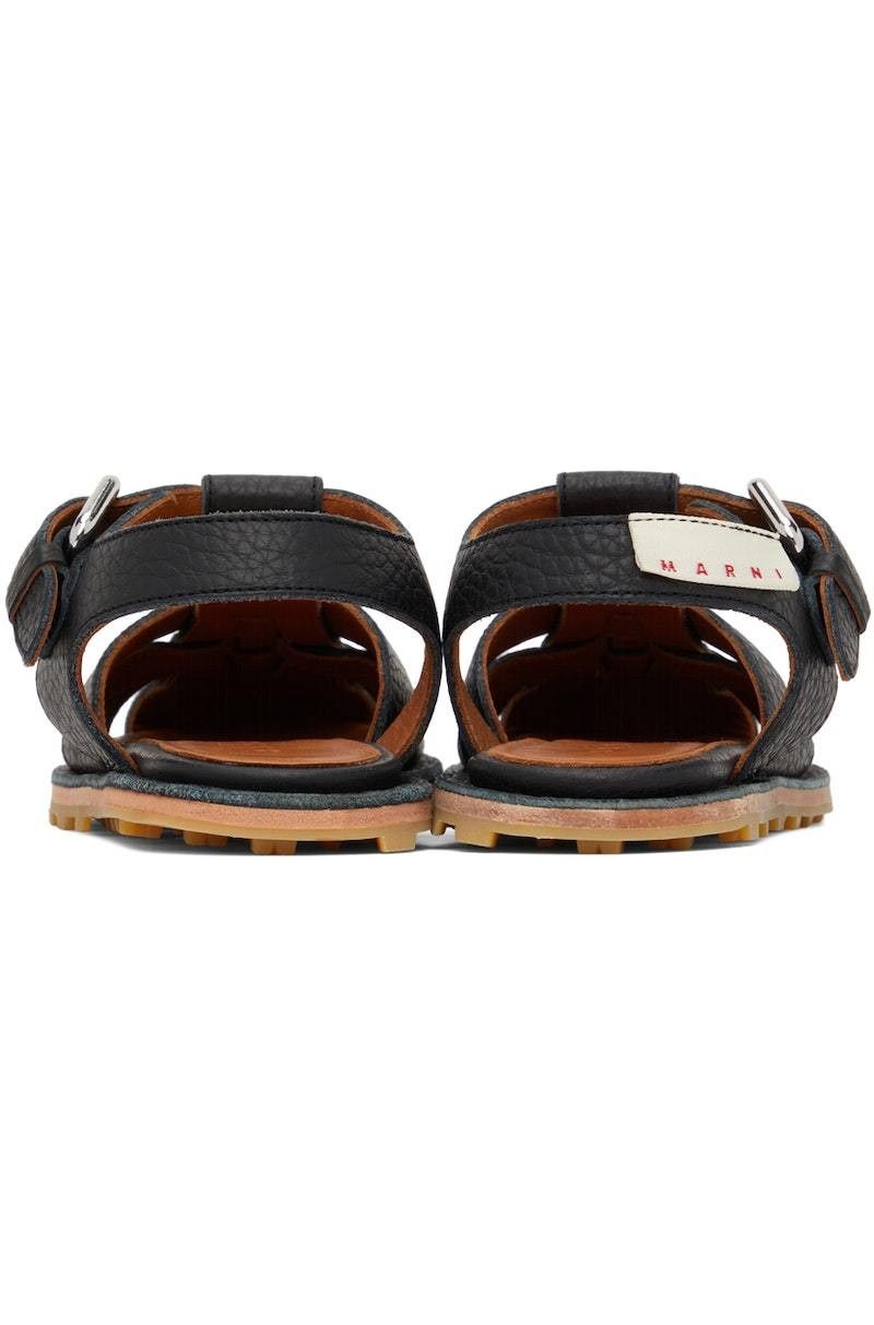 Marni o1y1025 Sandals in Black Size US 7 / IT 37 - 4 Thumbnail