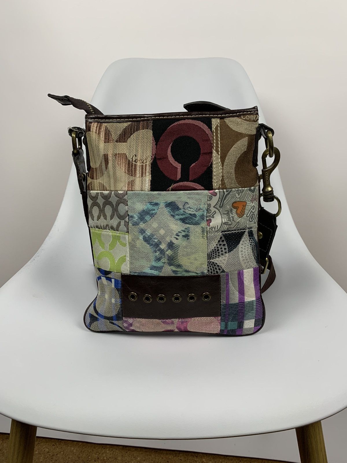 Coach Vintage Coach Y2K Leather Shoulder Bag Unisex One Size Size ONE SIZE - 4 Thumbnail