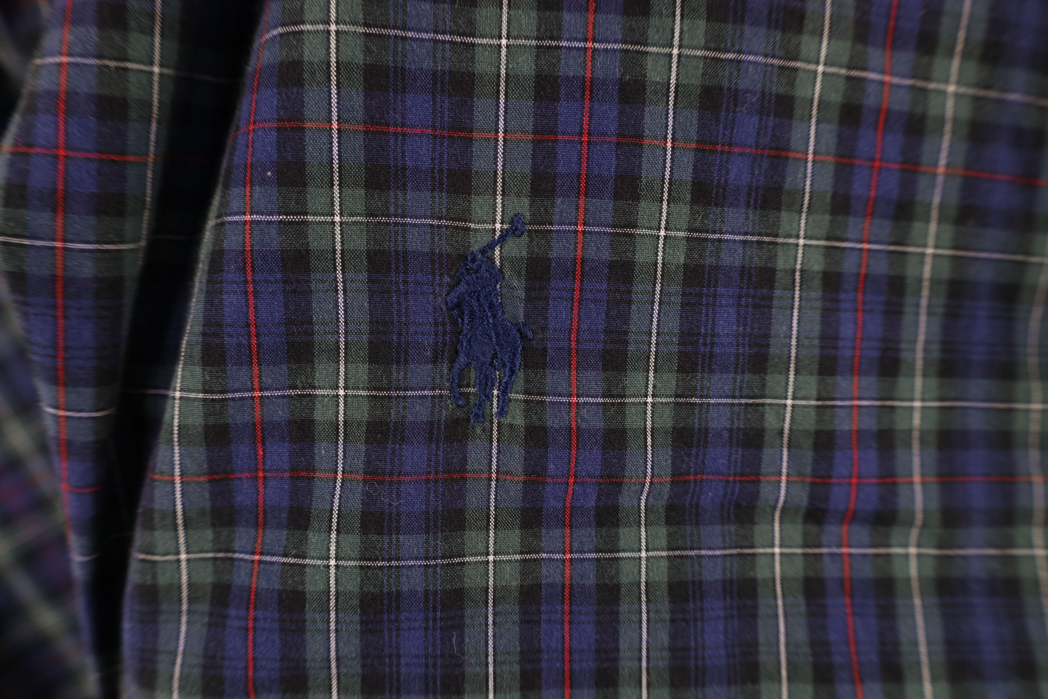 Polo Ralph Lauren Vintage 90s Ralph Lauren Blake Collared Button Down Shirt Size US XXL / EU 58 / 5 - 4 Thumbnail
