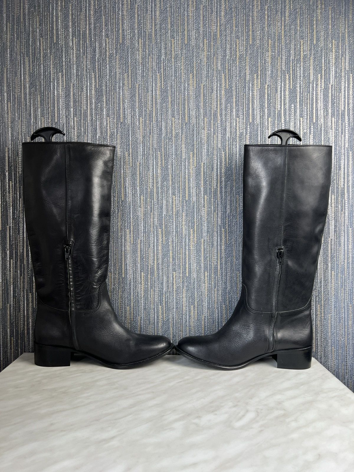 Designer AW2012 Maison Rabih Kayrouz Soldier Boots (Y0322) Size US 9 / IT 39 - 8 Thumbnail